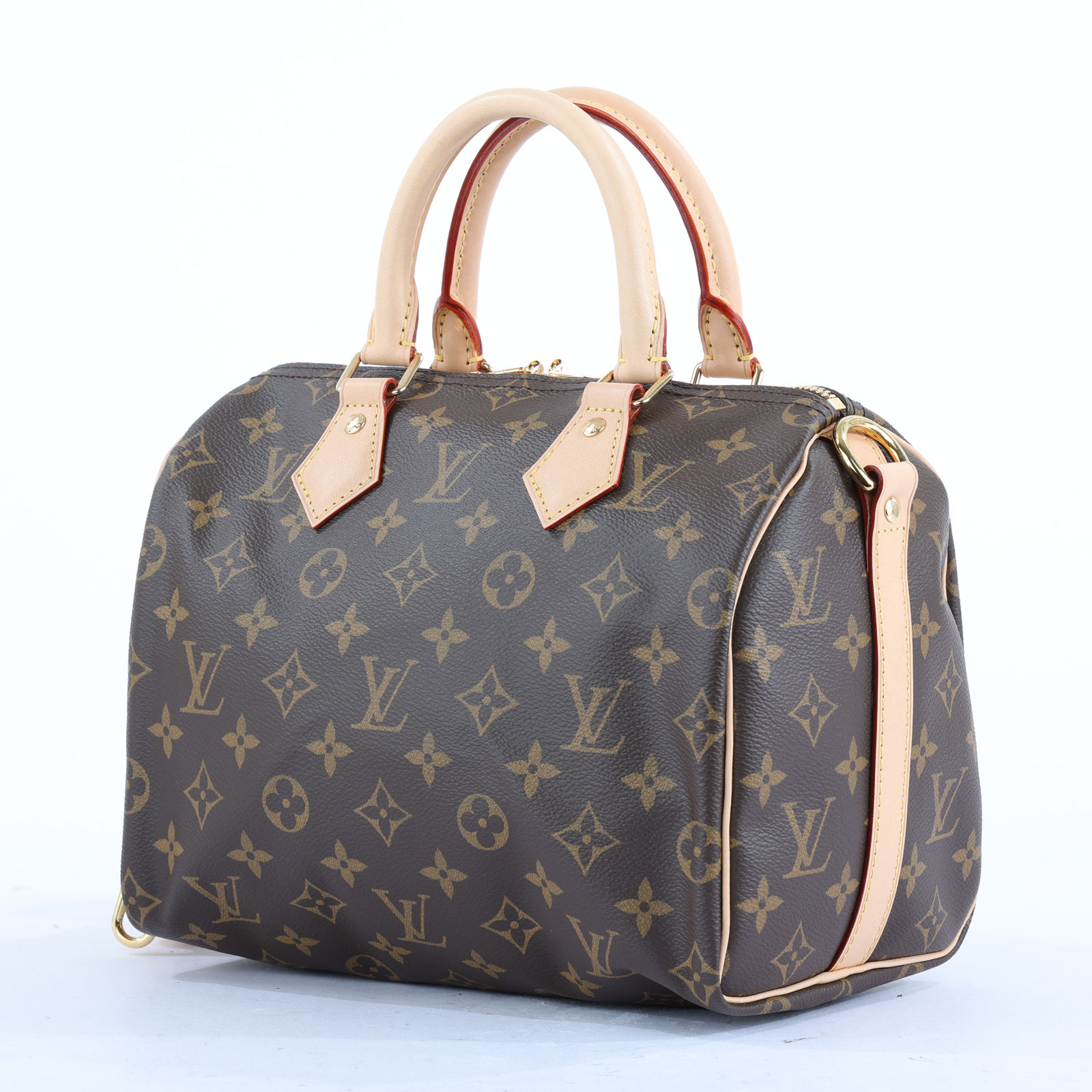 路易威登 LOUIS VUITTON Speedy Bandoulière  25 經典帆布 手提 斜背 波士頓包 M41113 晶片款  防塵袋/鎖組/購買證明正本