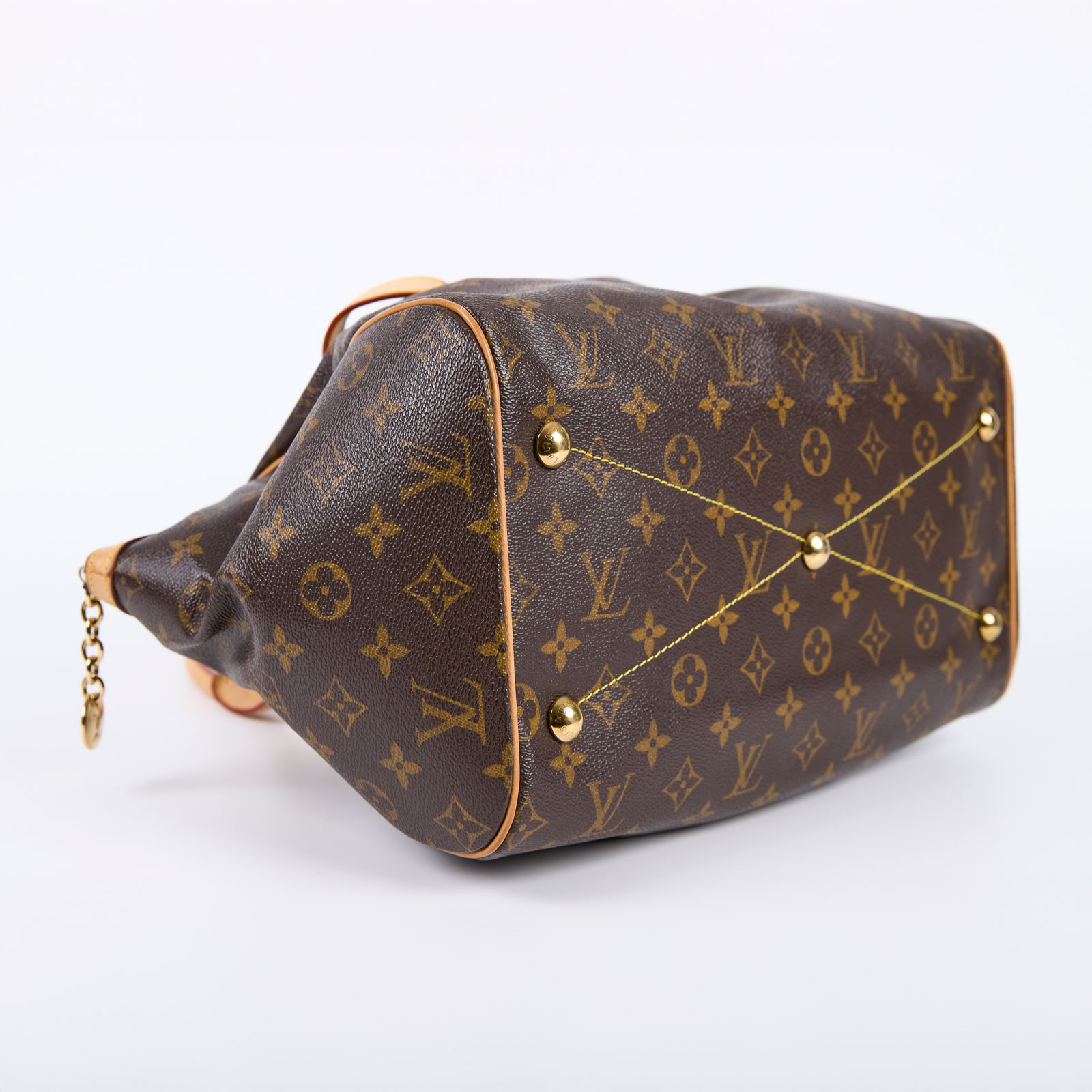 路易威登 LOUIS VUITTON Tivoli 手提包 經典帆布 M40144 原花TIVOLI 防塵袋/購買證明正本