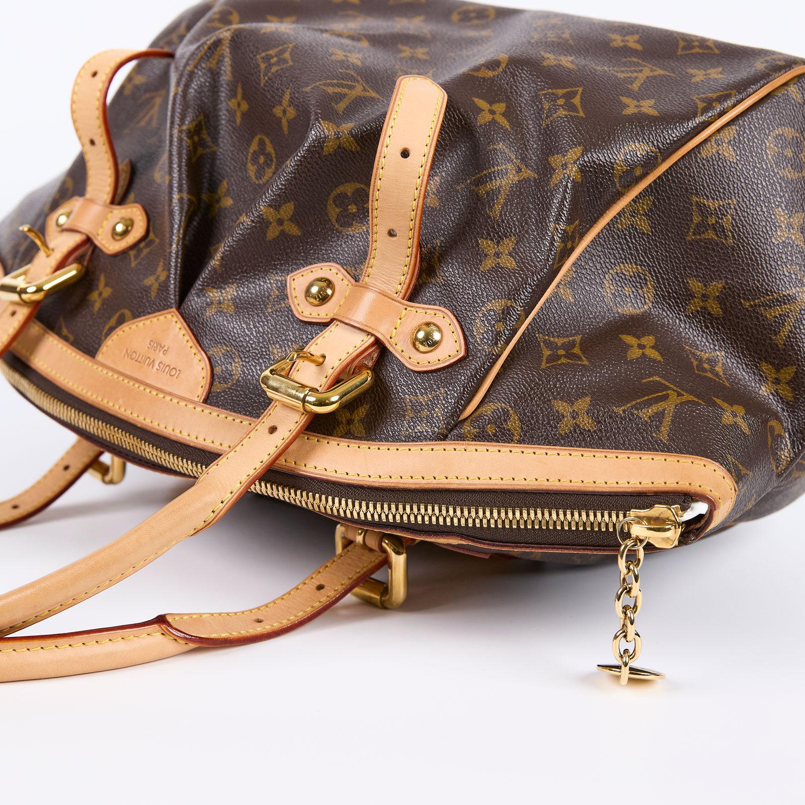 路易威登 LOUIS VUITTON Tivoli 手提包 經典帆布 M40144 原花TIVOLI 防塵袋/購買證明正本