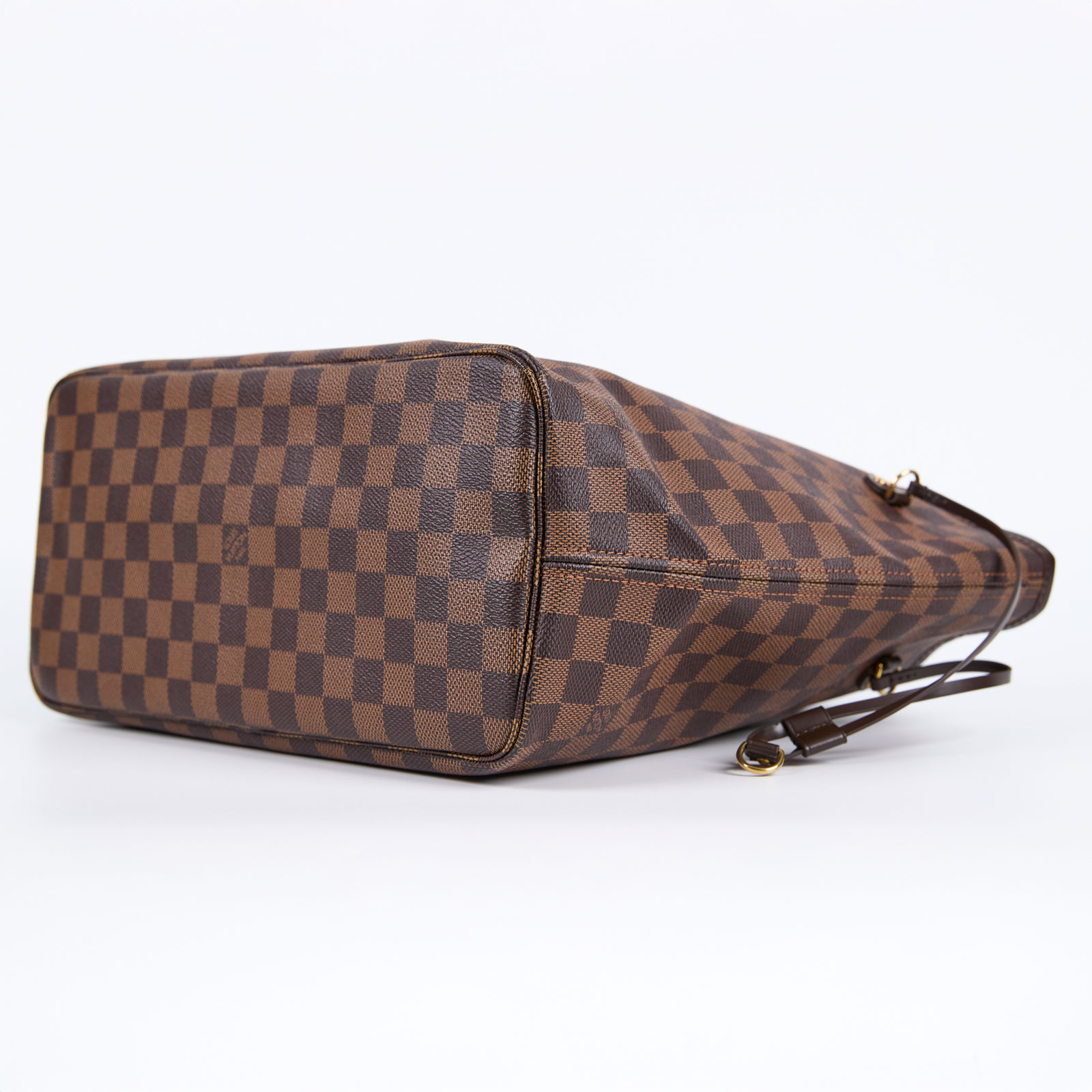 路易威登 LOUIS VUITTON 棕棋盤 Neverfull MM 托特包 N41358 咖棋盤格NEVERFULL MM 防塵袋/內袋