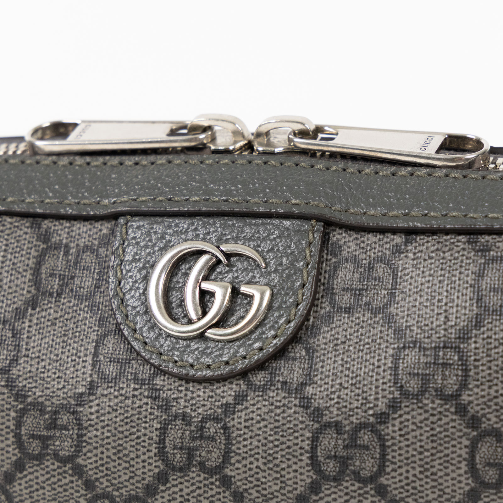 古馳 GUCCI Ophidia 小型 斜揹袋 699439 灰GG相機包2WAY 原廠盒子/防塵袋/購買證明正本