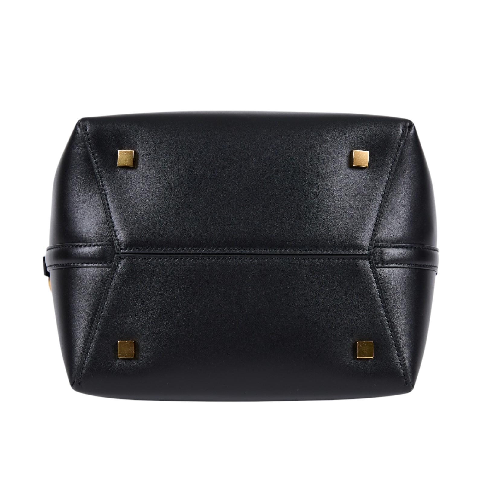 聖羅蘭 YSL SAINT LAURENT le 37 亮面皮革手袋 7428282R20W LE 37黑水桶包 防塵袋/購買證明正本/背帶/內袋