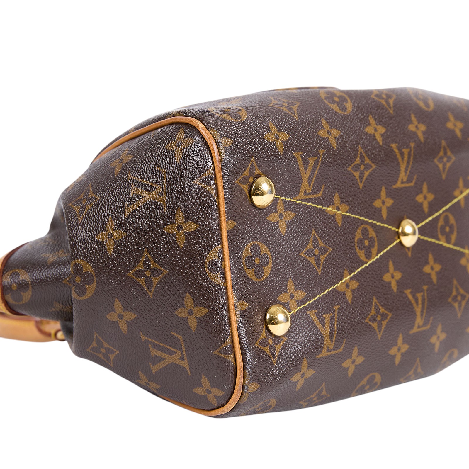 路易威登 LOUIS VUITTON Tivoli PM 經典帆布 M40143 原花TIVOLI PM 無附屬品