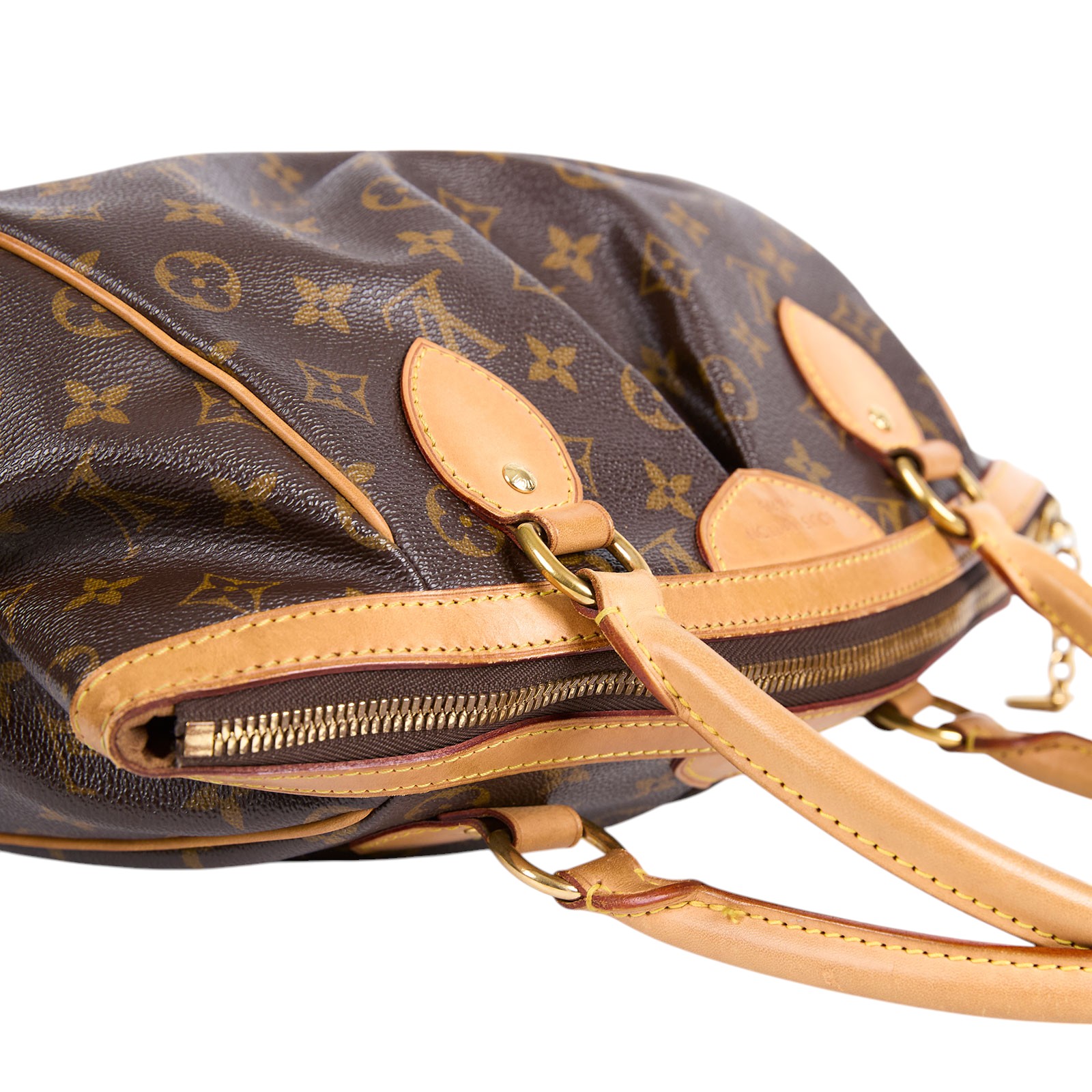路易威登 LOUIS VUITTON Tivoli PM 經典帆布 M40143 原花TIVOLI PM 無附屬品