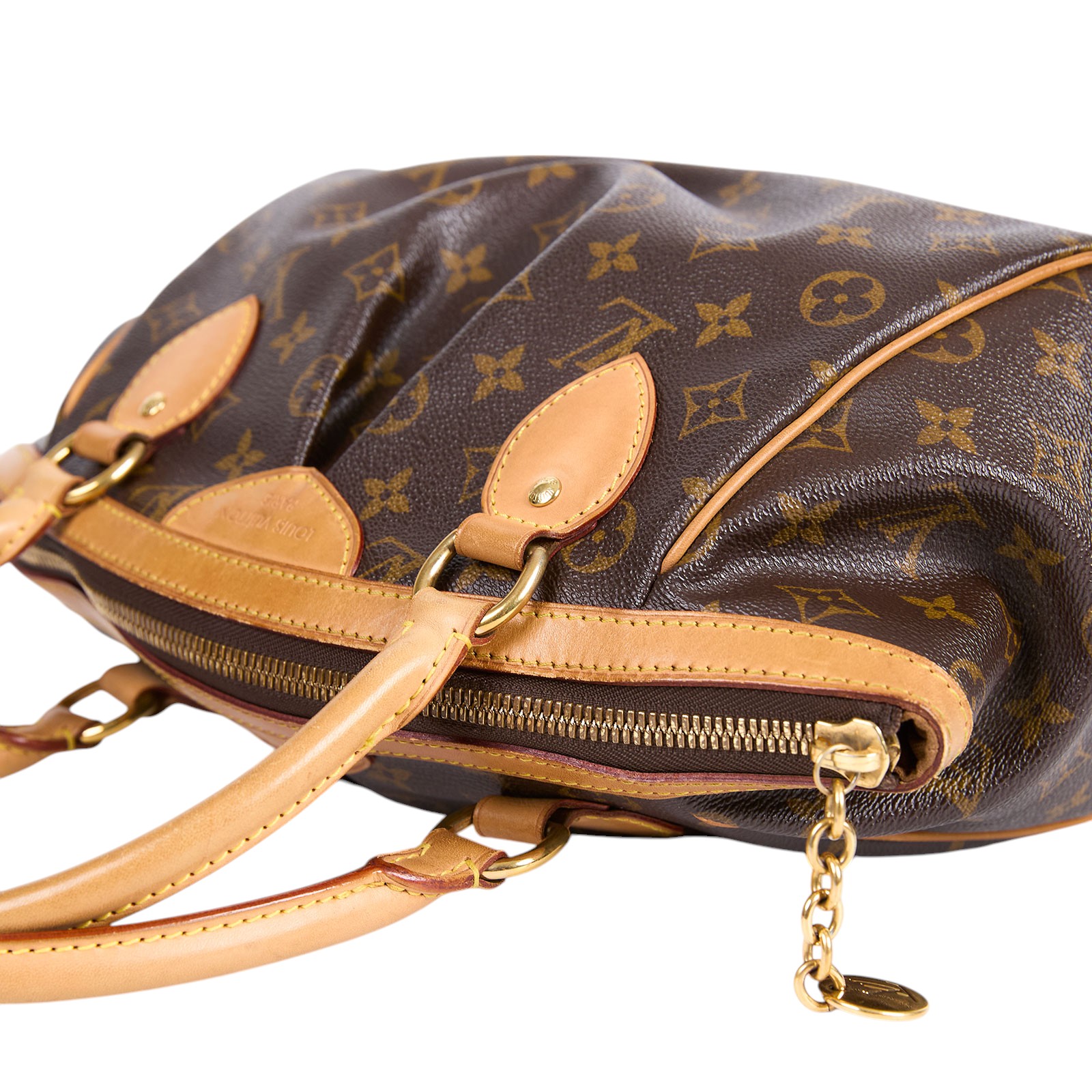 路易威登 LOUIS VUITTON Tivoli PM 經典帆布 M40143 原花TIVOLI PM 無附屬品