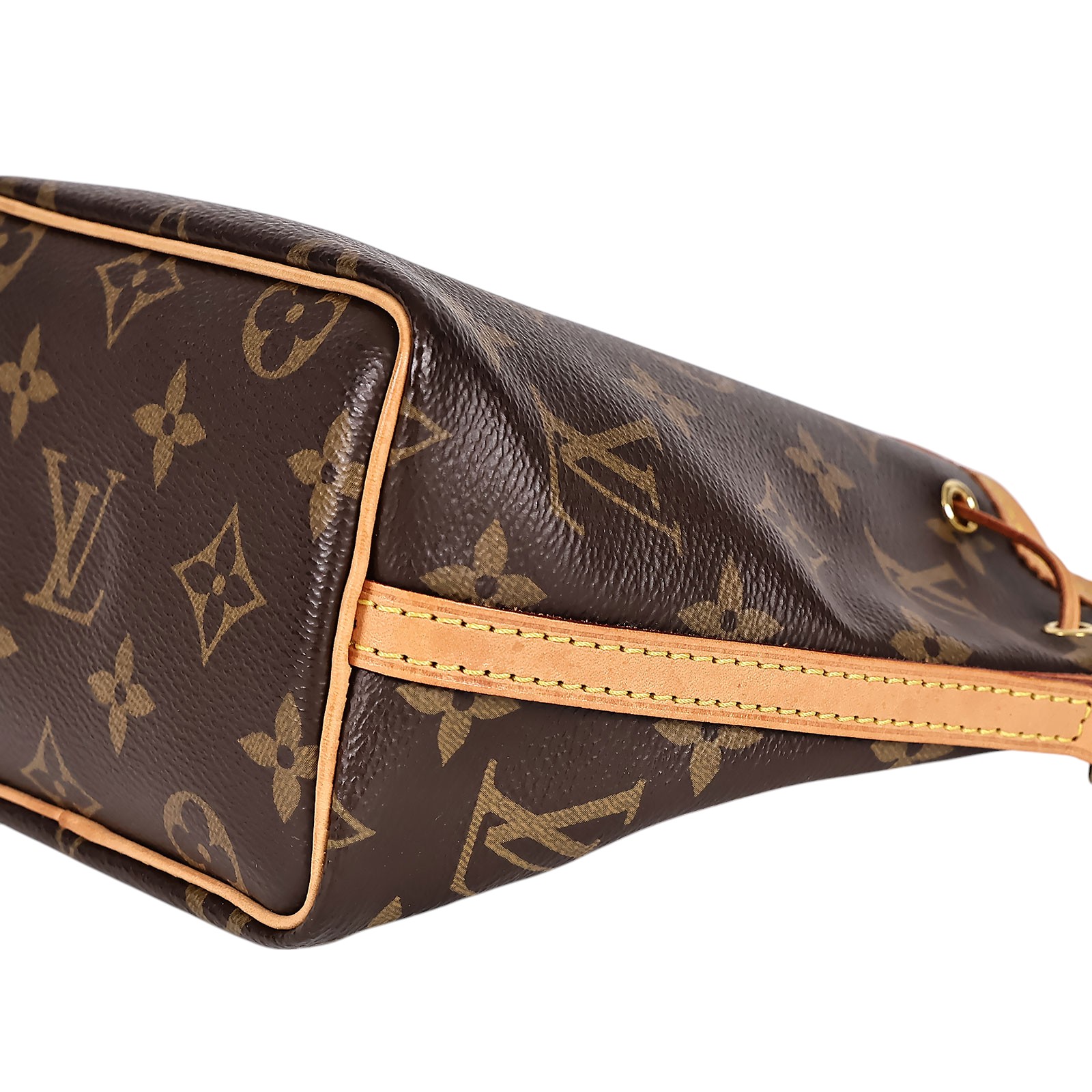 路易威登 LOUIS VUITTON Nano Noé 舊款 束口水桶包 M41346 晶片款 原花NANO NOE 防塵袋/原廠盒子/購買證明正本