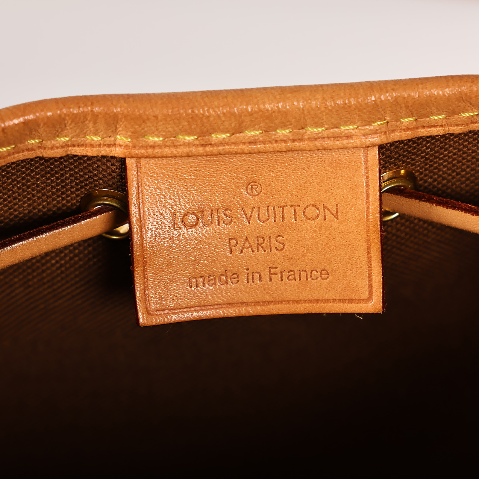 路易威登 LOUIS VUITTON Nano Noé 舊款 束口水桶包 M41346 晶片款 原花NANO NOE 防塵袋/原廠盒子/購買證明正本