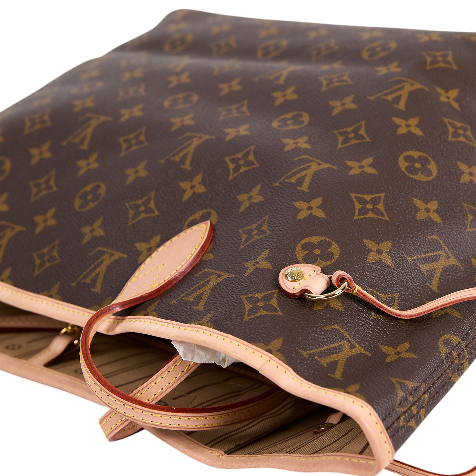 路易威登 LOUIS VUITTON Neverfull MM 托特包 經典帆布 M40156 原花NEVERFUL MM 防塵袋