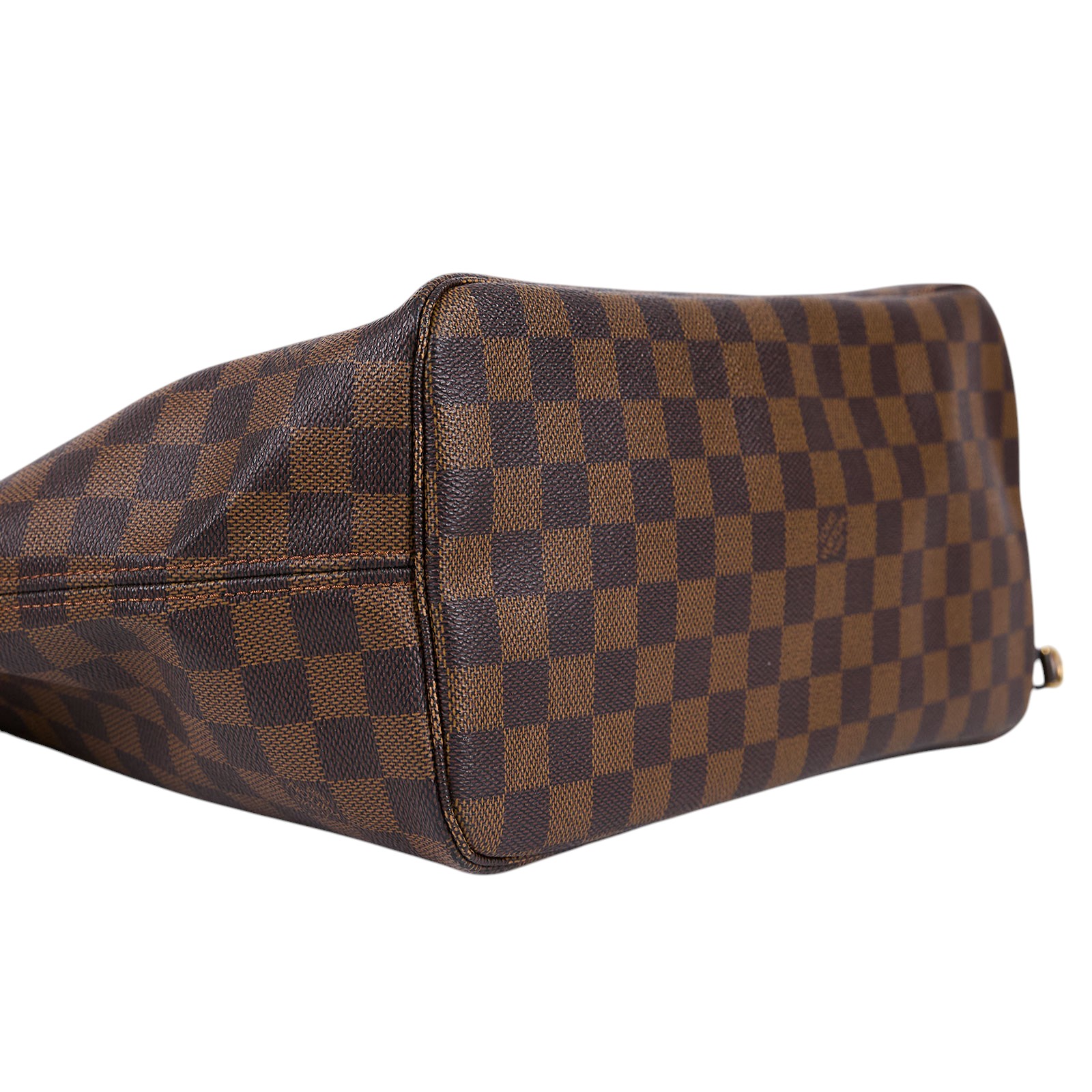 路易威登 LOUIS VUITTON 棕棋盤 MM 托特包 N51105 棋盤格NEVERFULL MM 防塵袋