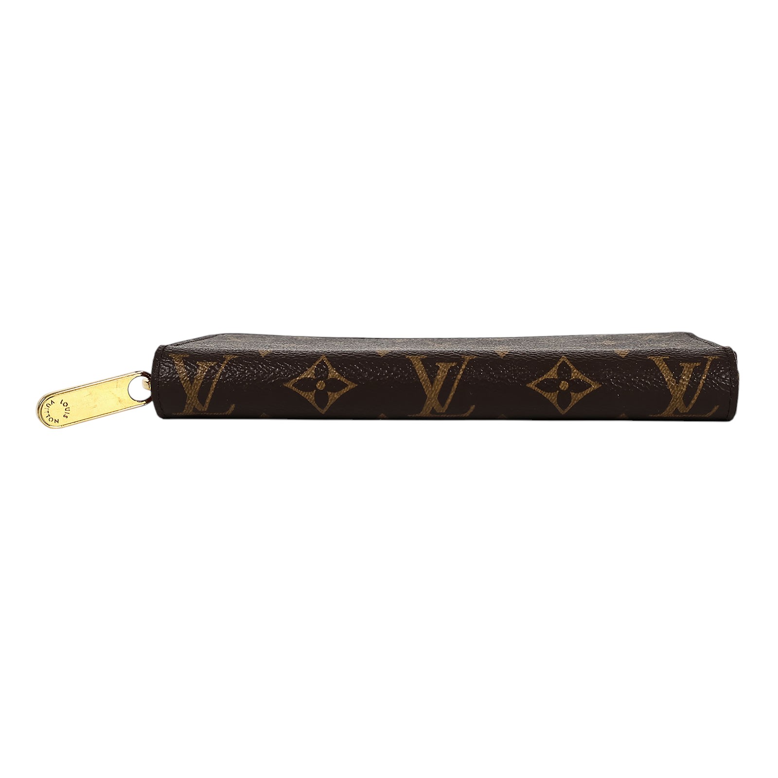 路易威登 LOUIS VUITTON 拉鏈錢包 Monogram帆布 桃紅色 M41895 原花內拚紅拉鍊長夾 防塵袋/原廠盒子