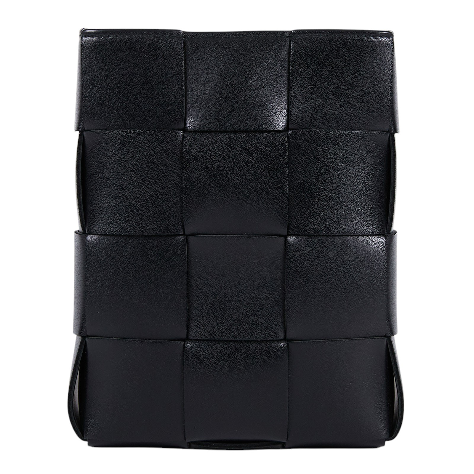 寶緹嘉 BOTTEGA VENETA Cassette 編織 斜背包 729298 晶片款 黑43CASSETTE斜背包 防塵袋