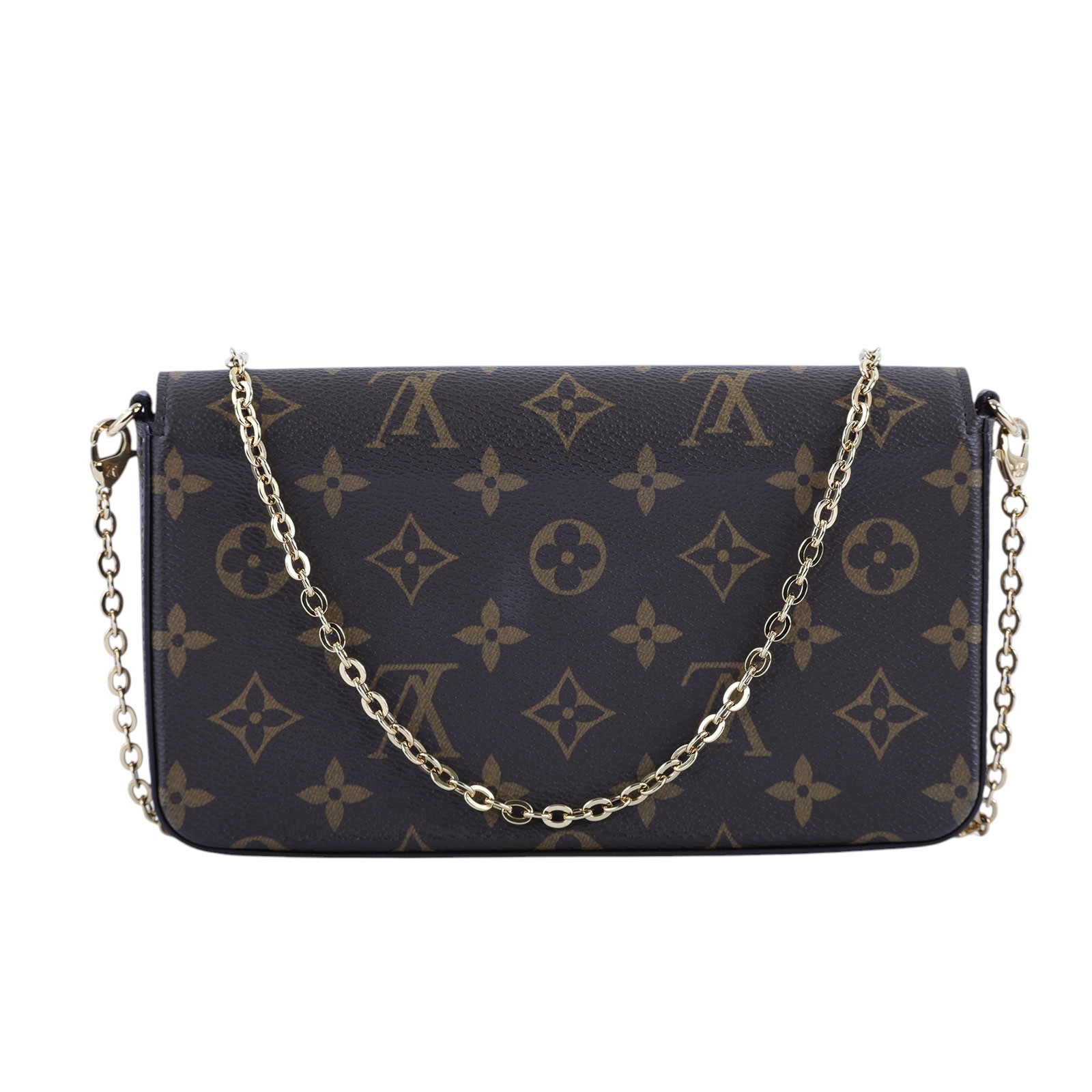 路易威登 LOUIS VUITTON Félicie Pochette WOC 信封式 手拿 肩背包 M81896 晶片款  防塵袋/原廠盒子