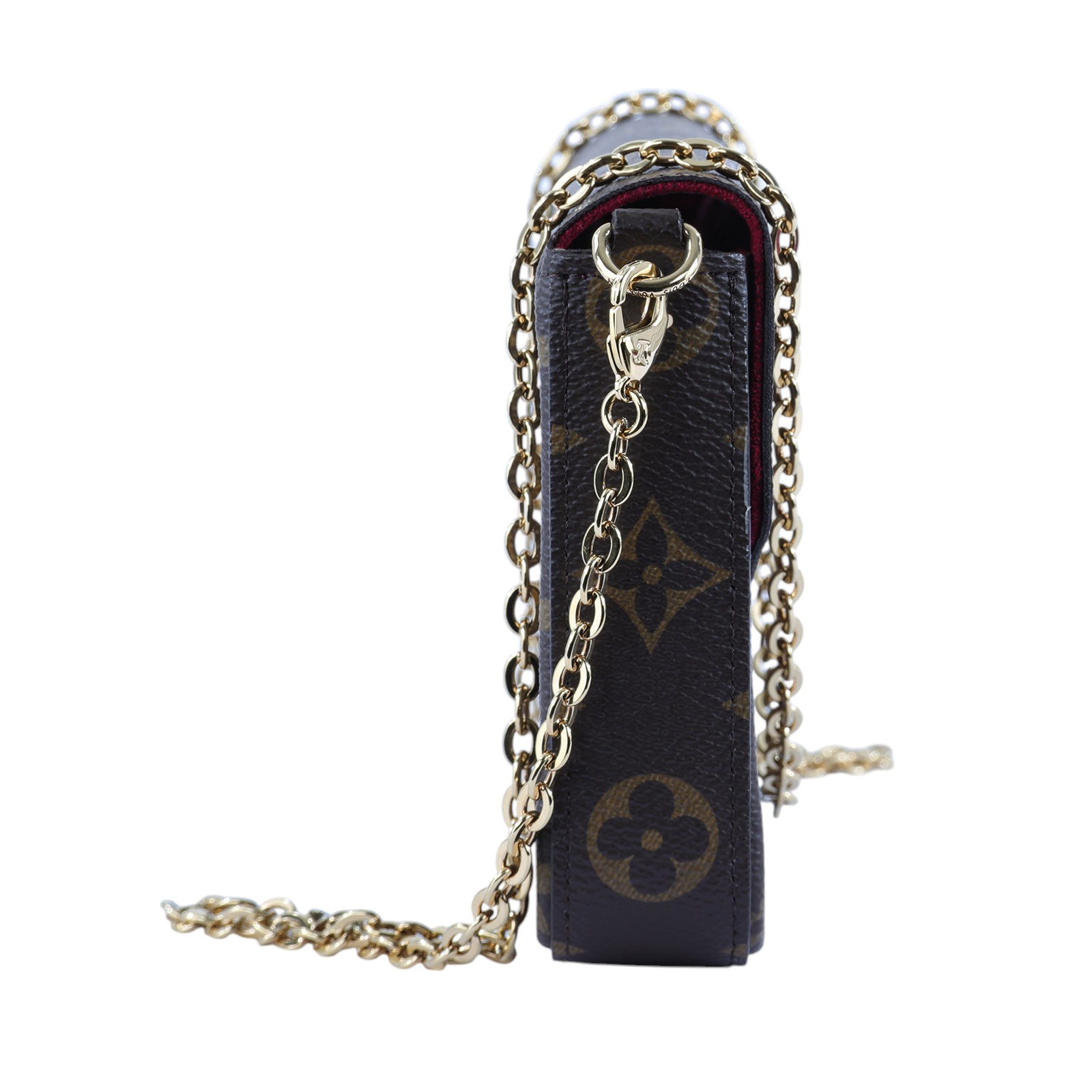 路易威登 LOUIS VUITTON Félicie Pochette WOC 信封式 手拿 肩背包 M81896 晶片款  防塵袋/原廠盒子