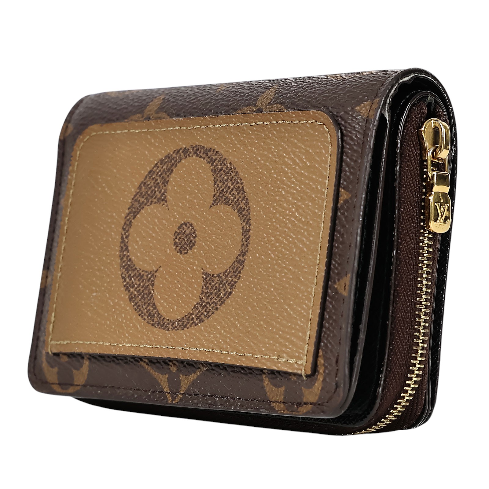路易威登 LOUIS VUITTON Lou 錢包 零錢包 M81461 晶片款 原花Lou短夾 防塵袋/原廠盒子/購買證明正本/台灣發票