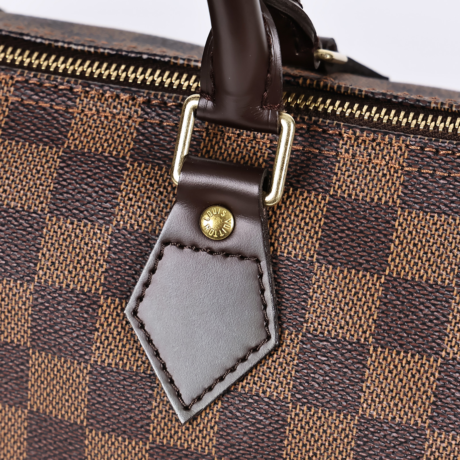 路易威登 LOUIS VUITTON Speedy 25 手提波士頓包 棕棋盤格 N41532 咖棋盤格SPEEDY25 購買證明正本