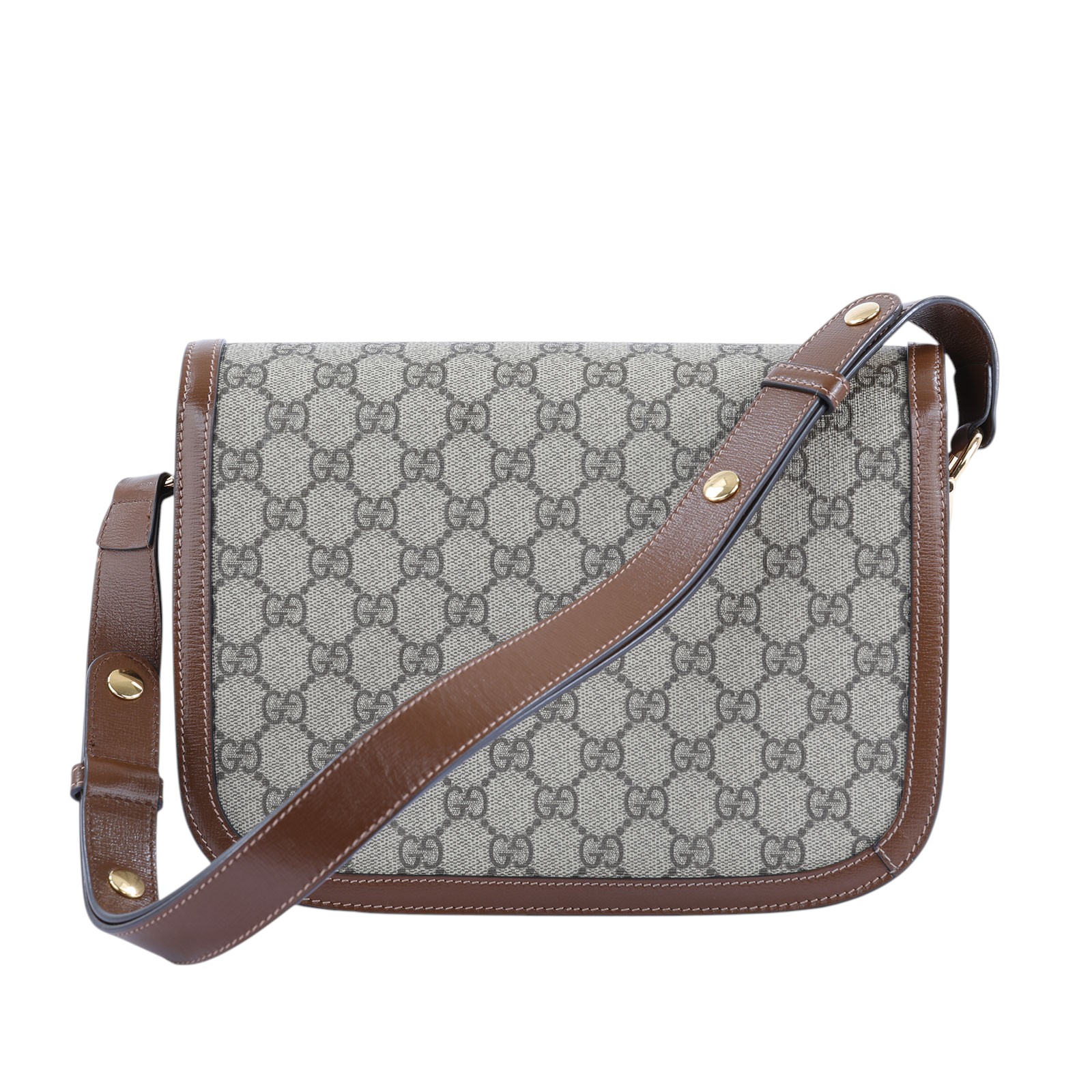 古馳 GUCCI 1955 馬銜扣 肩揹袋 602204 棕GG紋1955馬銜包 原廠盒子/防塵袋/購買證明正本
