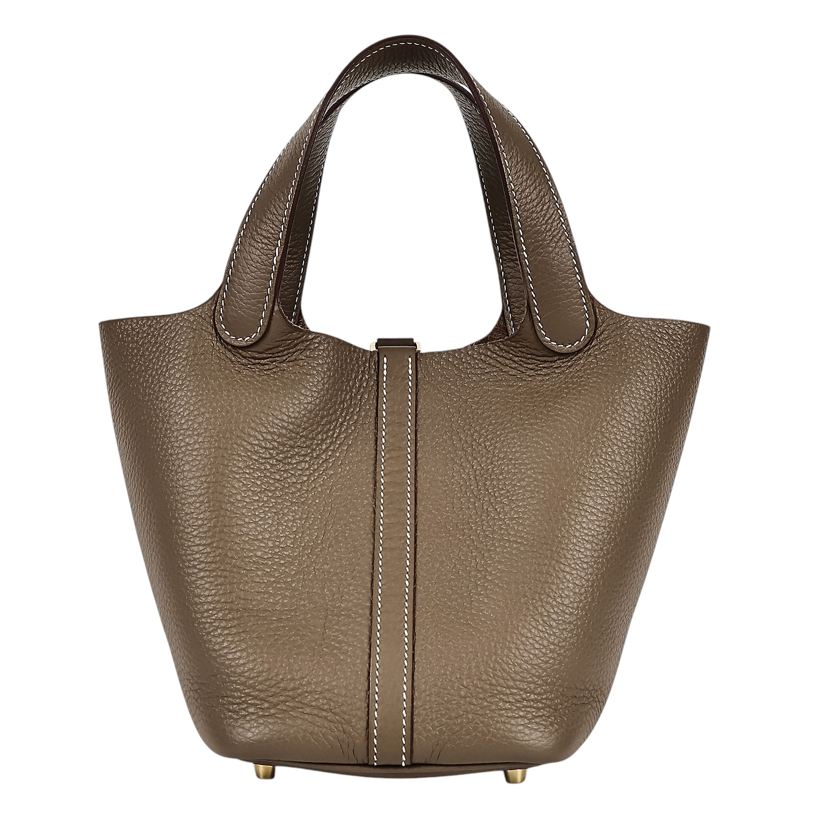 愛馬仕 Hermès Picotin Lock 18 菜籃子包 PT18 W AK 005 HA W刻 大象灰PICOTIN 18 原廠盒子/防塵袋/鎖組
