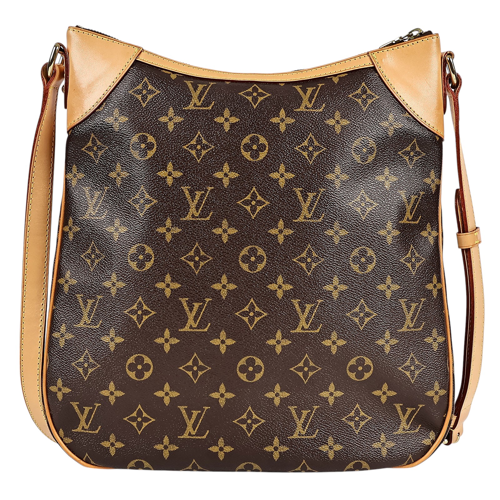 路易威登 LOUIS VUITTON Odéon MM 拉鏈 肩背包 M56389 原花ODEON MM 防塵袋/購買證明正本