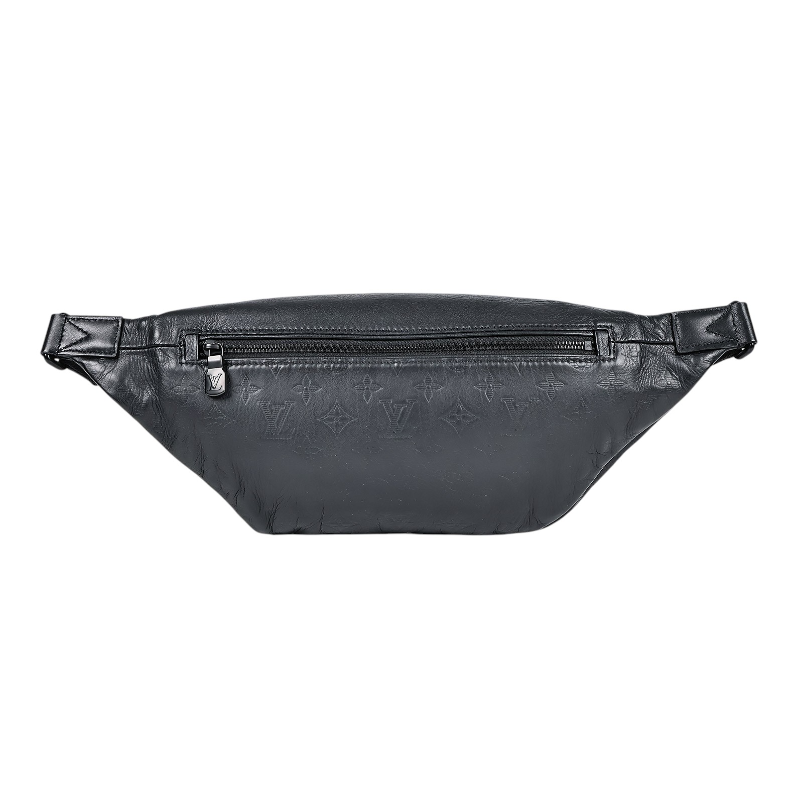 路易威登 LOUIS VUITTON Discovery PM 腰包 小牛皮 黑色 M46036 黑原花DISCOVERY腰包 無附屬品