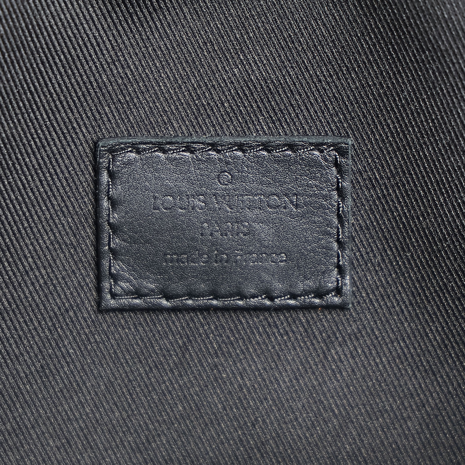 路易威登 LOUIS VUITTON Discovery PM 腰包 小牛皮 黑色 M46036 黑原花DISCOVERY腰包 無附屬品