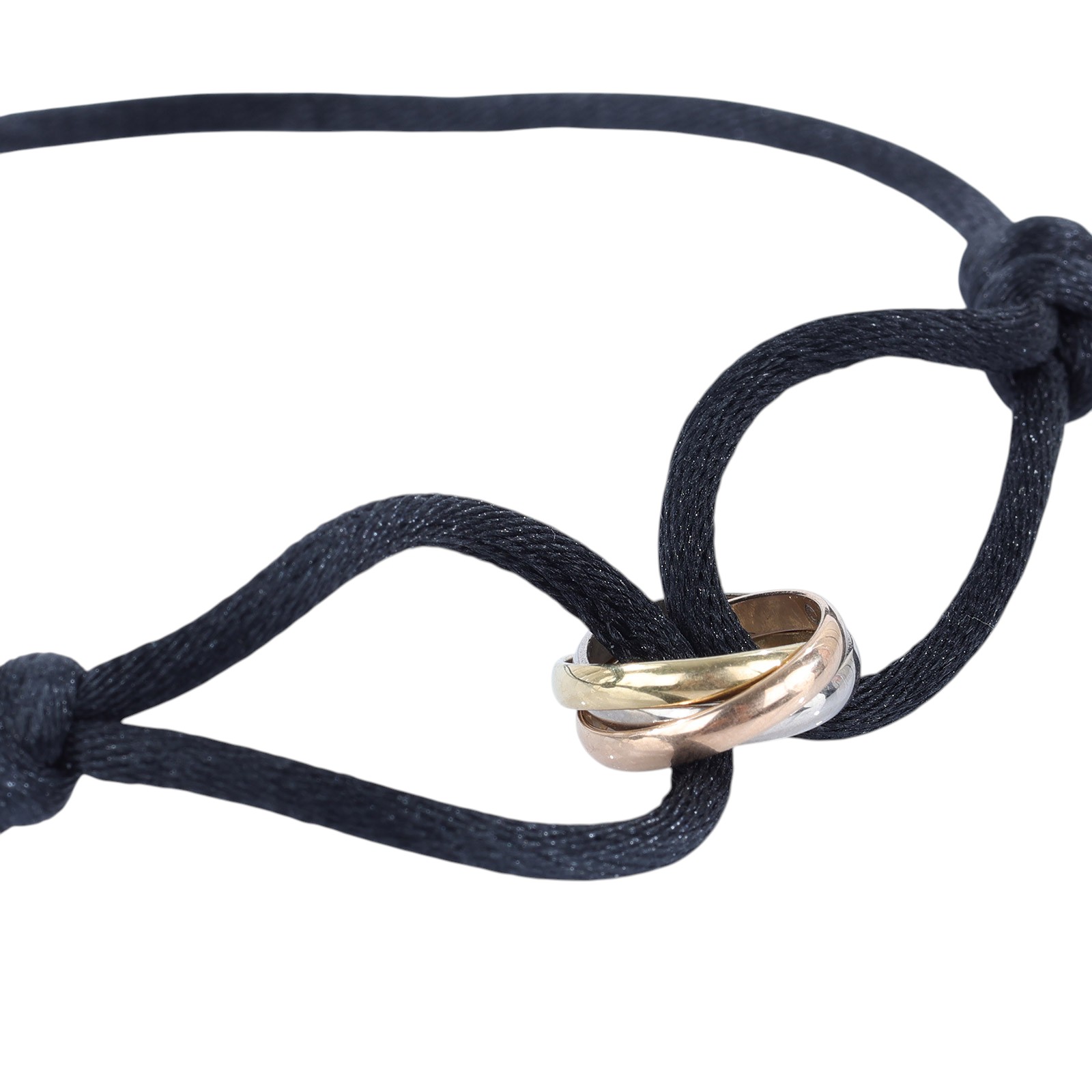 卡地亞 CARTIER Trinity 手環 B6016700 Trinity 手鐲 原廠盒子2/保書