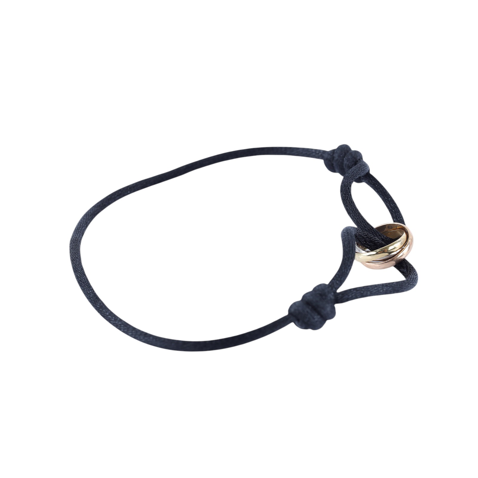 卡地亞 CARTIER Trinity 手環 B6016700 Trinity 手鐲 原廠盒子2/保書