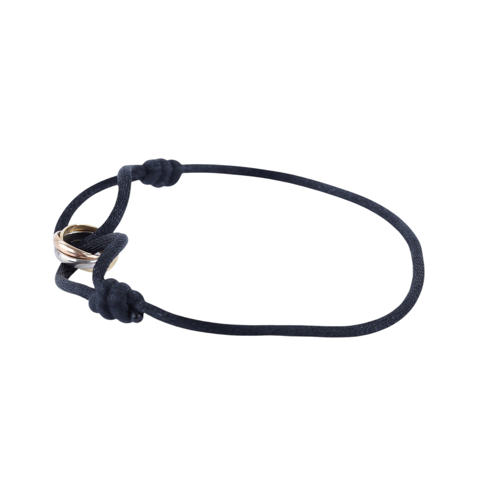 卡地亞 CARTIER Trinity 手環 B6016700 Trinity 手鐲 原廠盒子2/保書