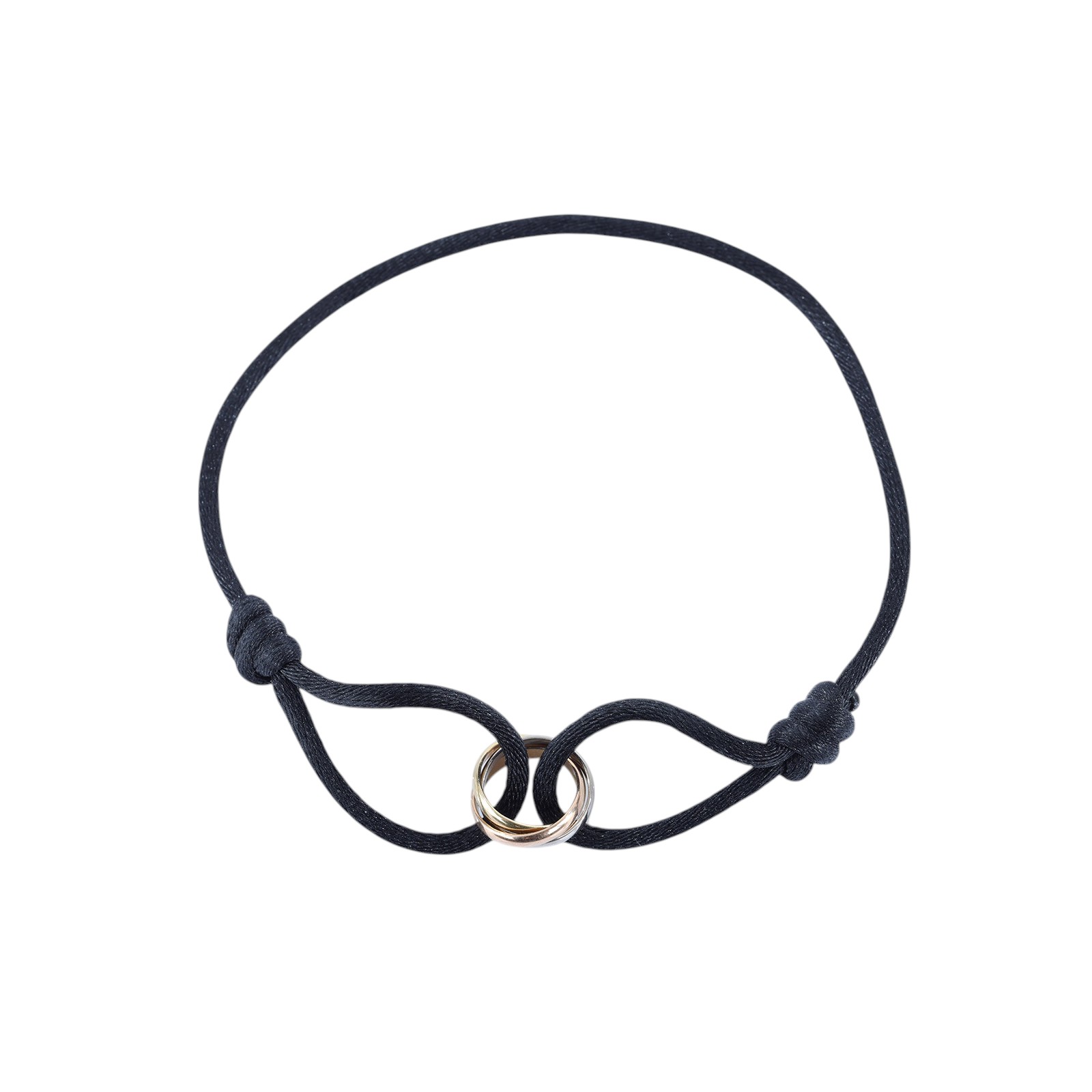 卡地亞 CARTIER Trinity 手環 B6016700 Trinity 手鐲 原廠盒子2/保書