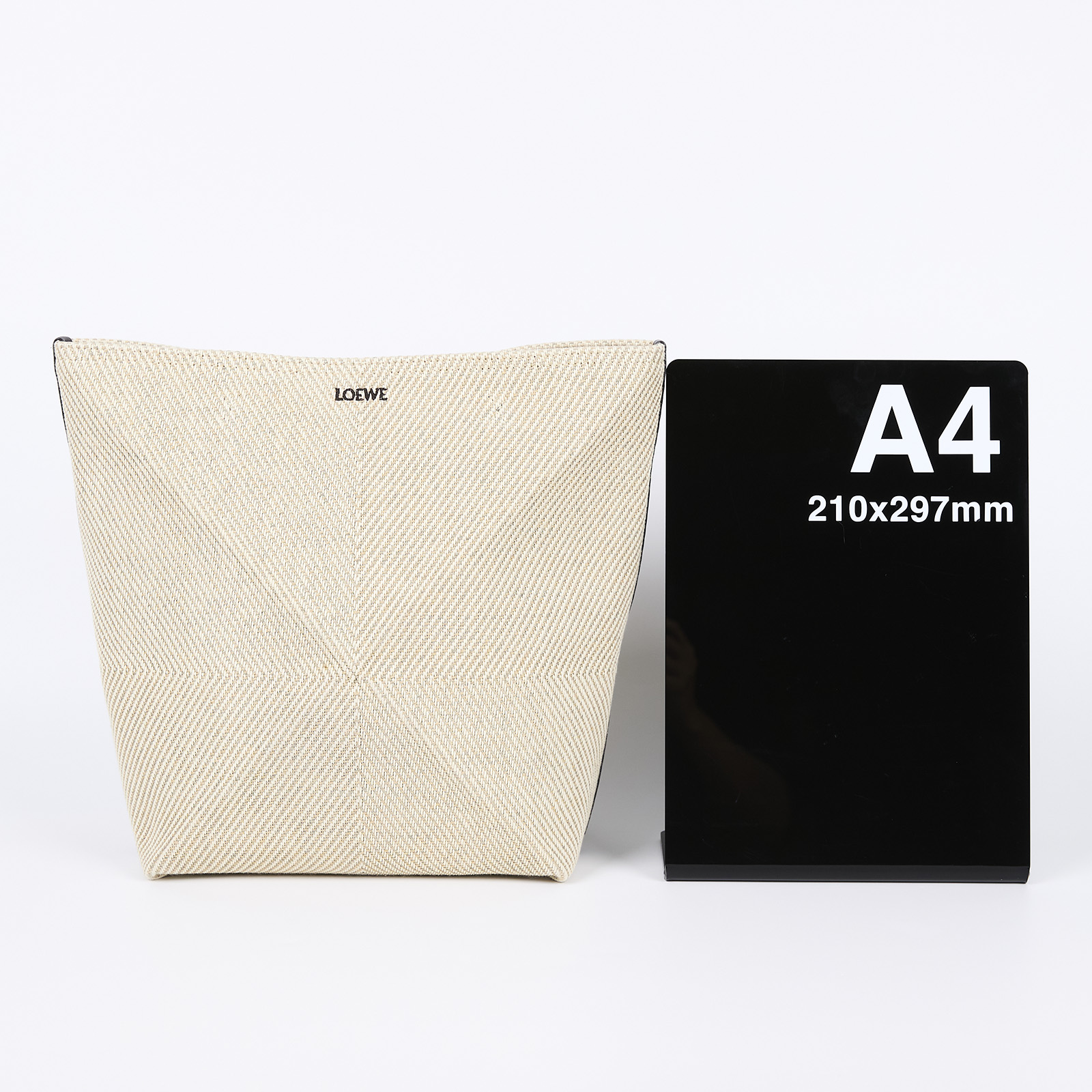 羅意威 LOEWE Puzzle Fold Tote 肩背 手提包 A779G50X34 PUZZLE FOLD 緹花織綿托特 防塵袋