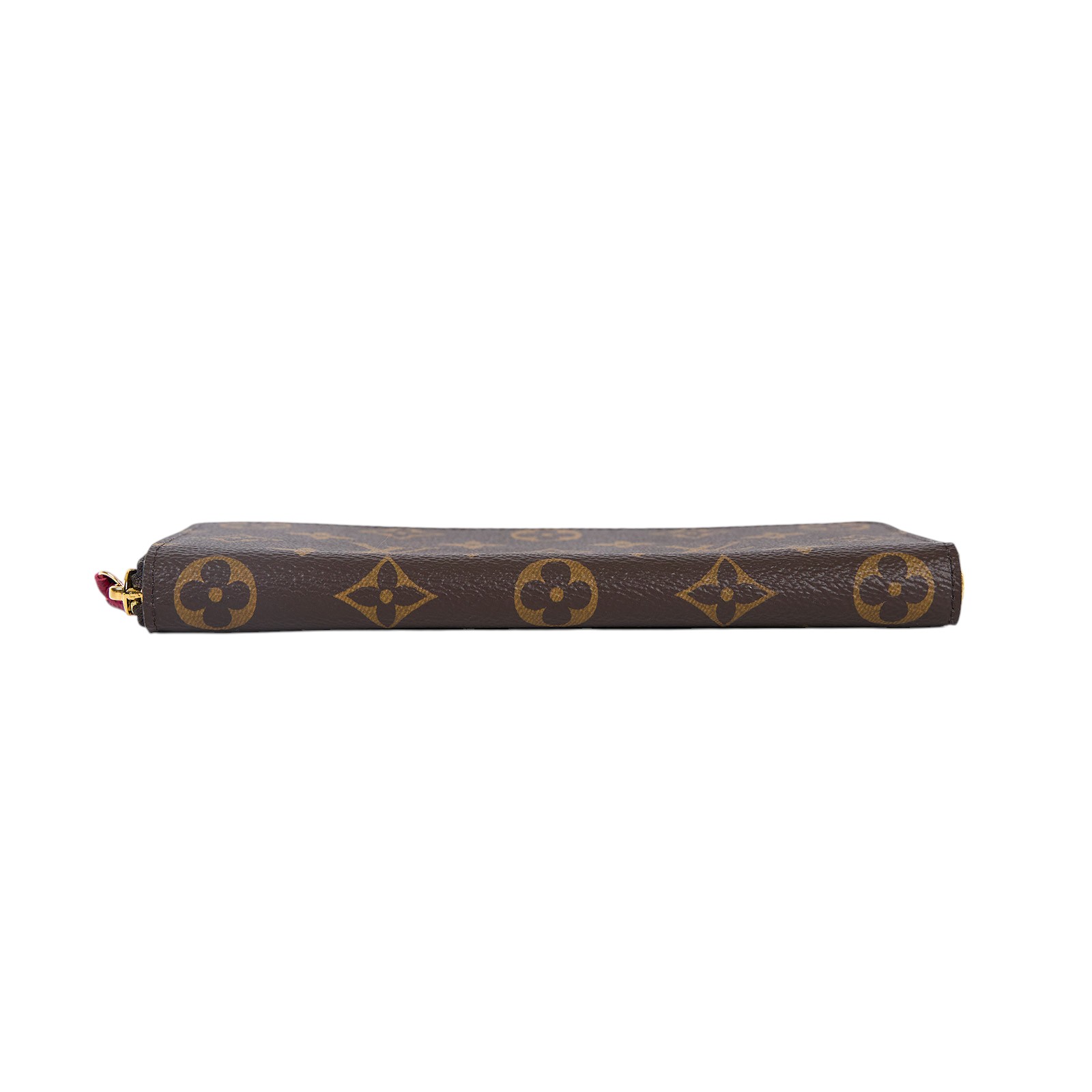 路易威登 LOUIS VUITTON Clémence 錢包 拉鍊 長夾 經典帆布 芭蕾粉色 M61298 晶片款  原廠盒子/防塵袋