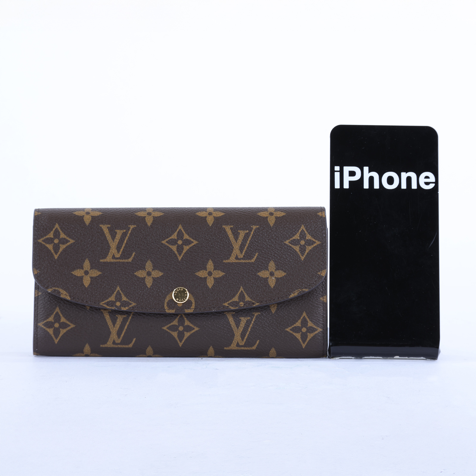 路易威登 LOUIS VUITTON Emilie 長夾 經典帆布 芭蕾粉色 M61289 晶片款 原花粉EMILIE 長夾 原廠盒子/防塵袋/購買證明影本
