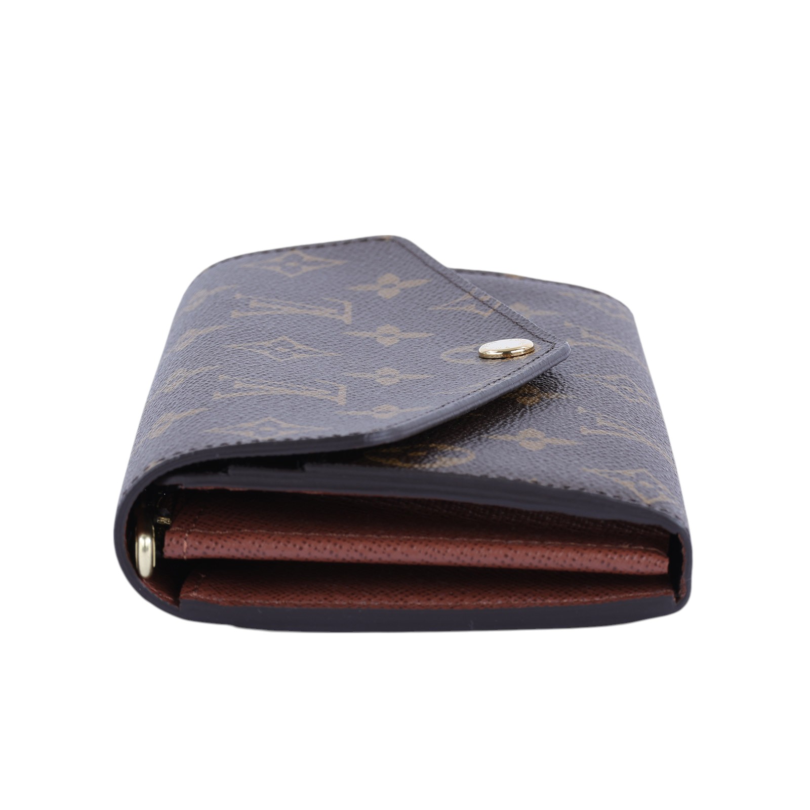 路易威登 LOUIS VUITTON Sarah 錢包 口蓋長夾 棕色 M60531 晶片款 原花SARAH 長夾 原廠盒子/防塵袋