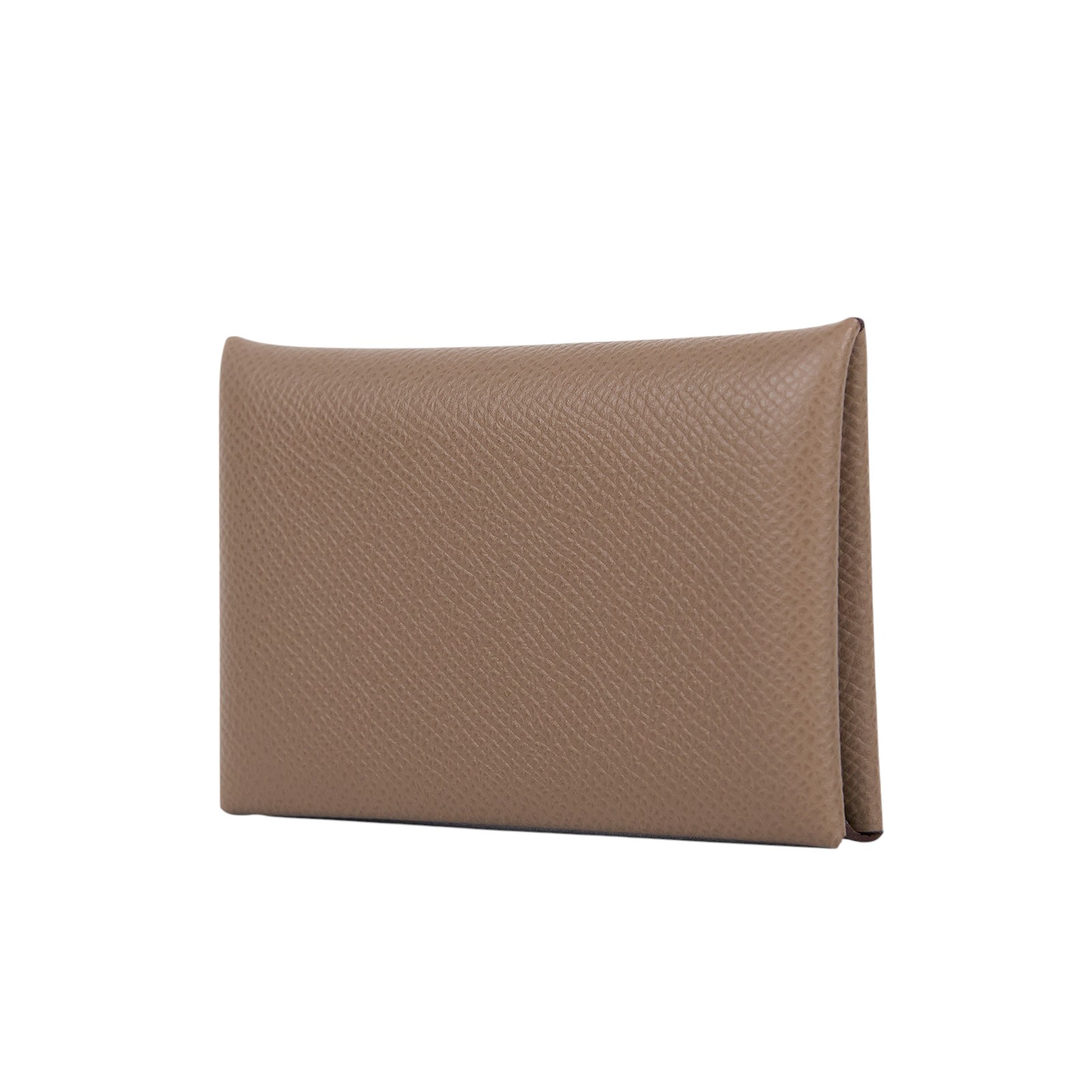 愛馬仕 Hermès Calvi 卡包 CAL B AA 006 ZA B刻大象灰CALVI 原廠盒子