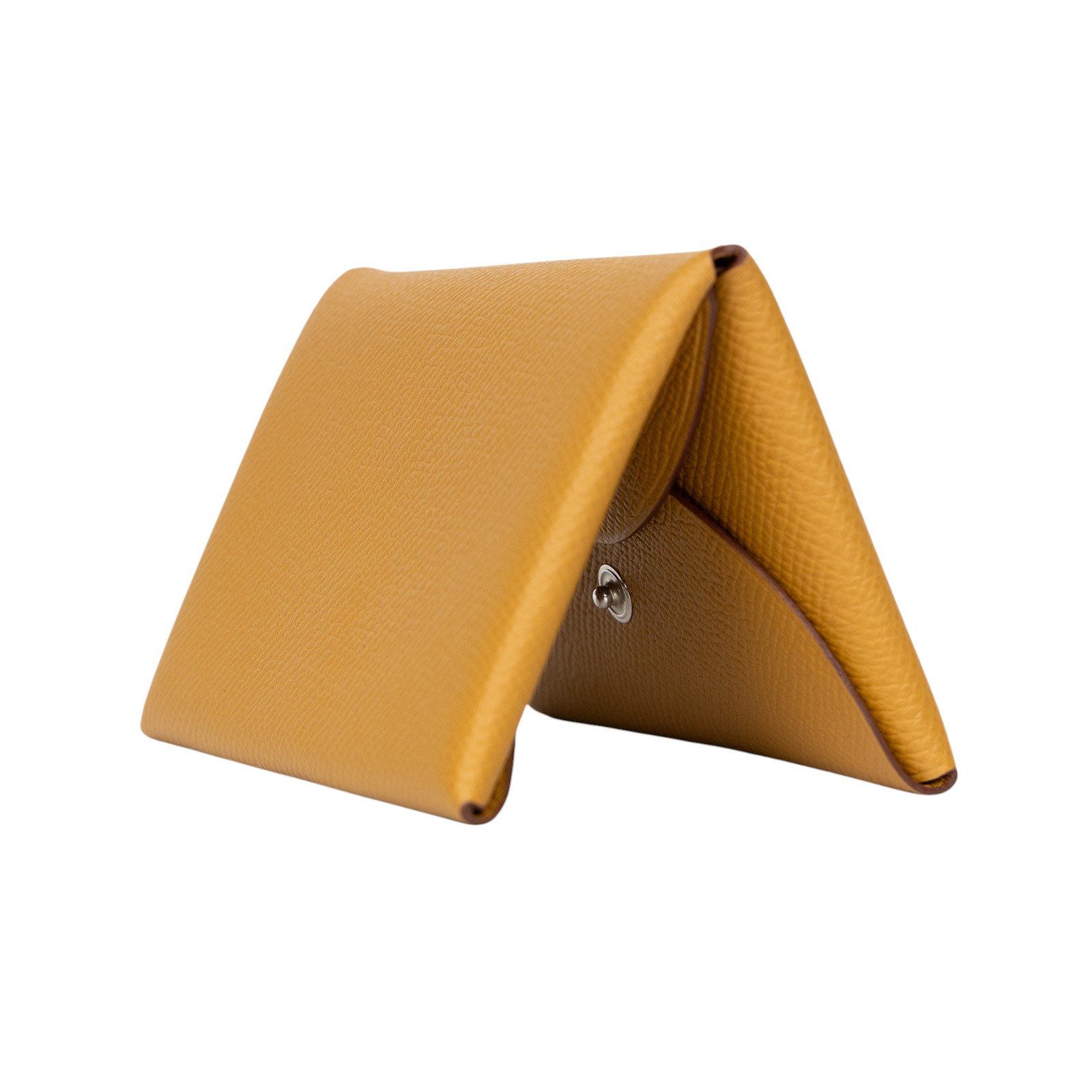 愛馬仕 Hermès Calvi Duo 卡包 CALD B UY 004 TM B刻棕CALVI DUO 原廠盒子