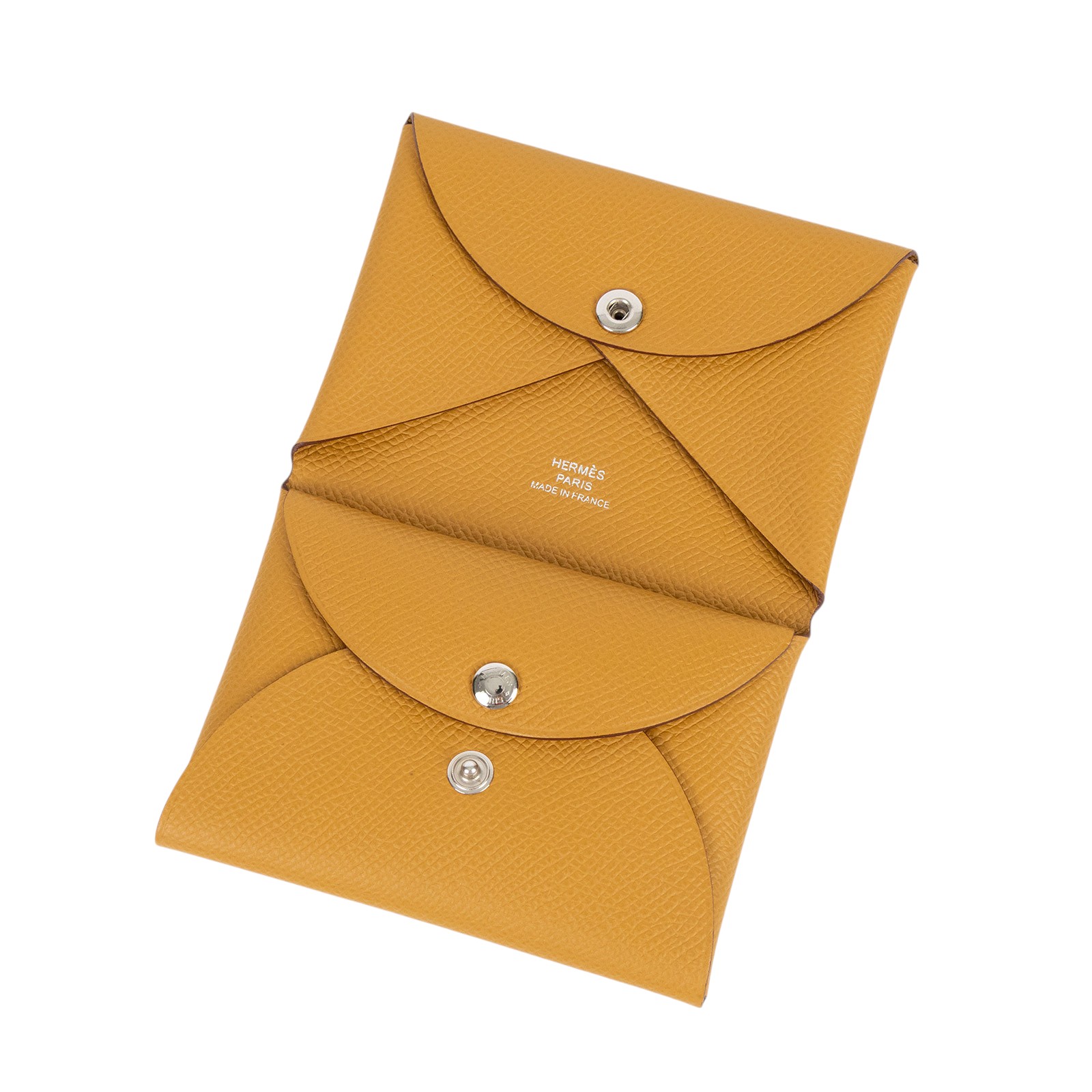 愛馬仕 Hermès Calvi Duo 卡包 CALD B UY 004 TM B刻棕CALVI DUO 原廠盒子