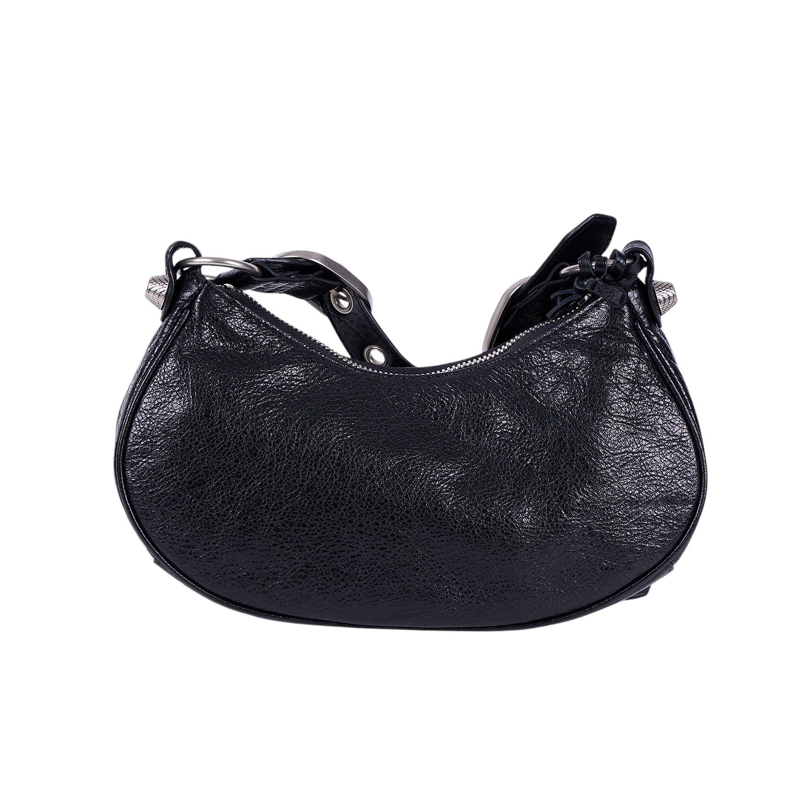 巴黎世家 BALENCIAGA Le cagole XS 半月 可頌包 6713091VGUY 黑LE CAGOLE XS 防塵袋