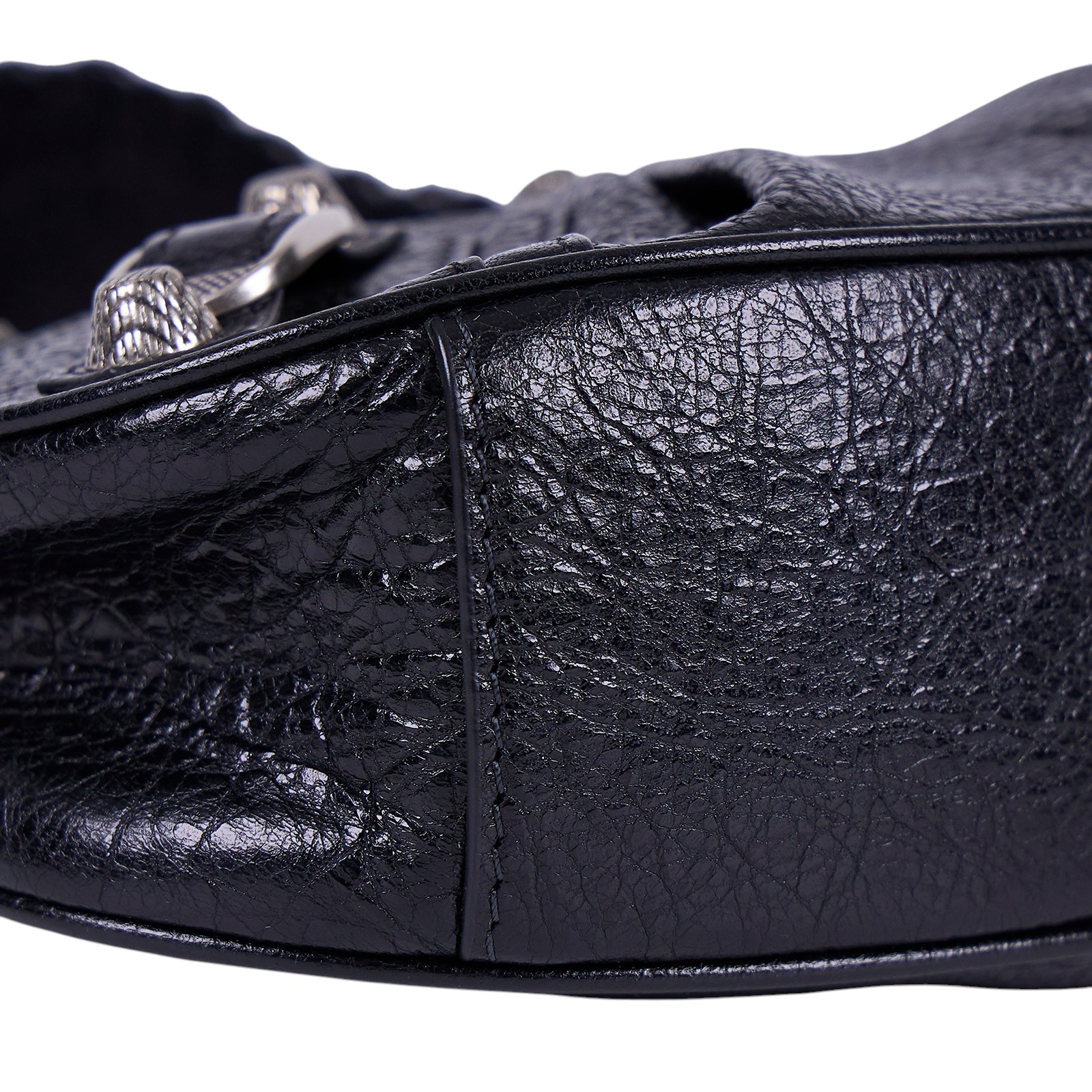 巴黎世家 BALENCIAGA Le cagole XS 半月 可頌包 6713091VGUY 黑LE CAGOLE XS 防塵袋