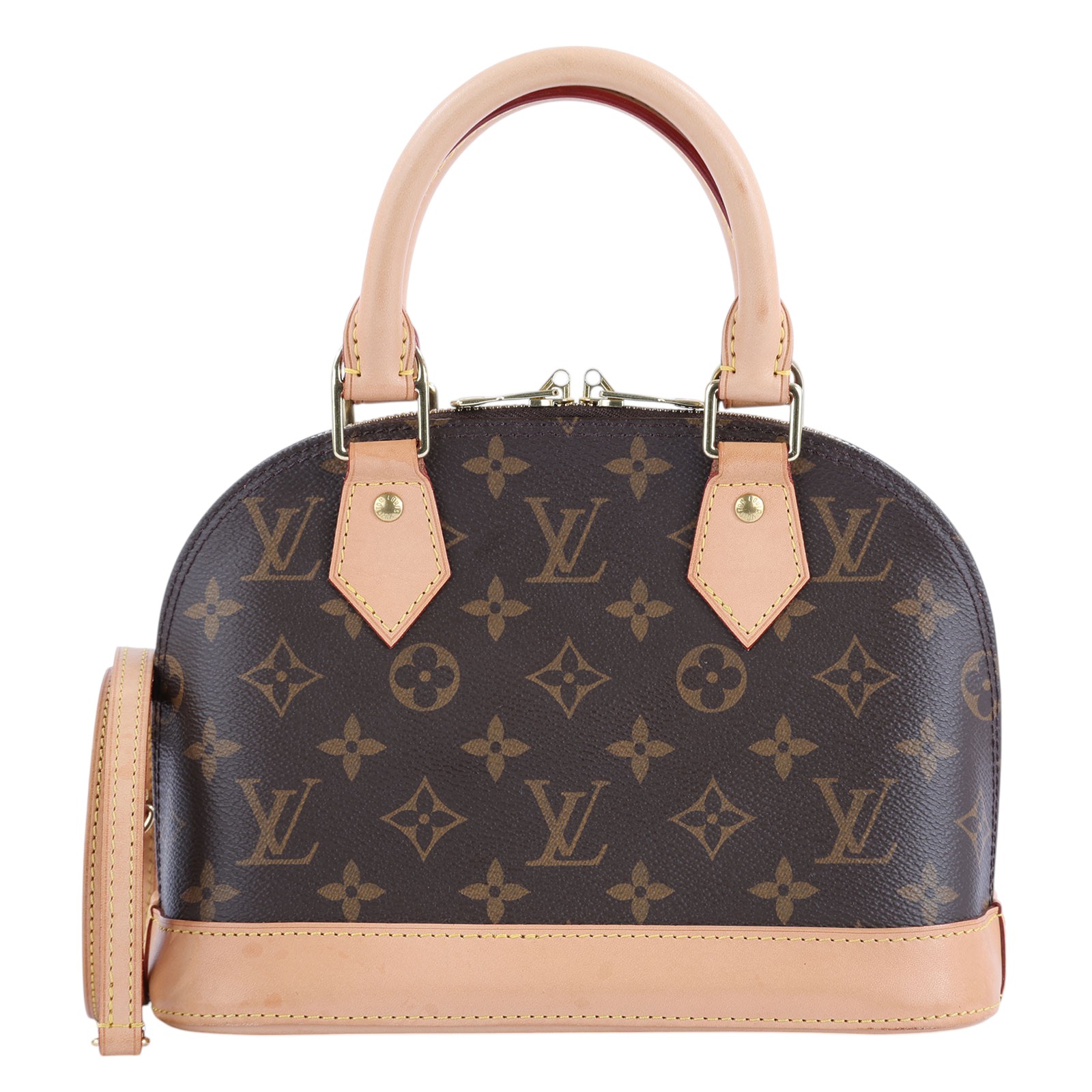 路易威登 LOUIS VUITTON Alma BB 手提包 經典帆布 M53152 晶片款 原花ALMA BB 原廠盒子/防塵袋/購買證明原本