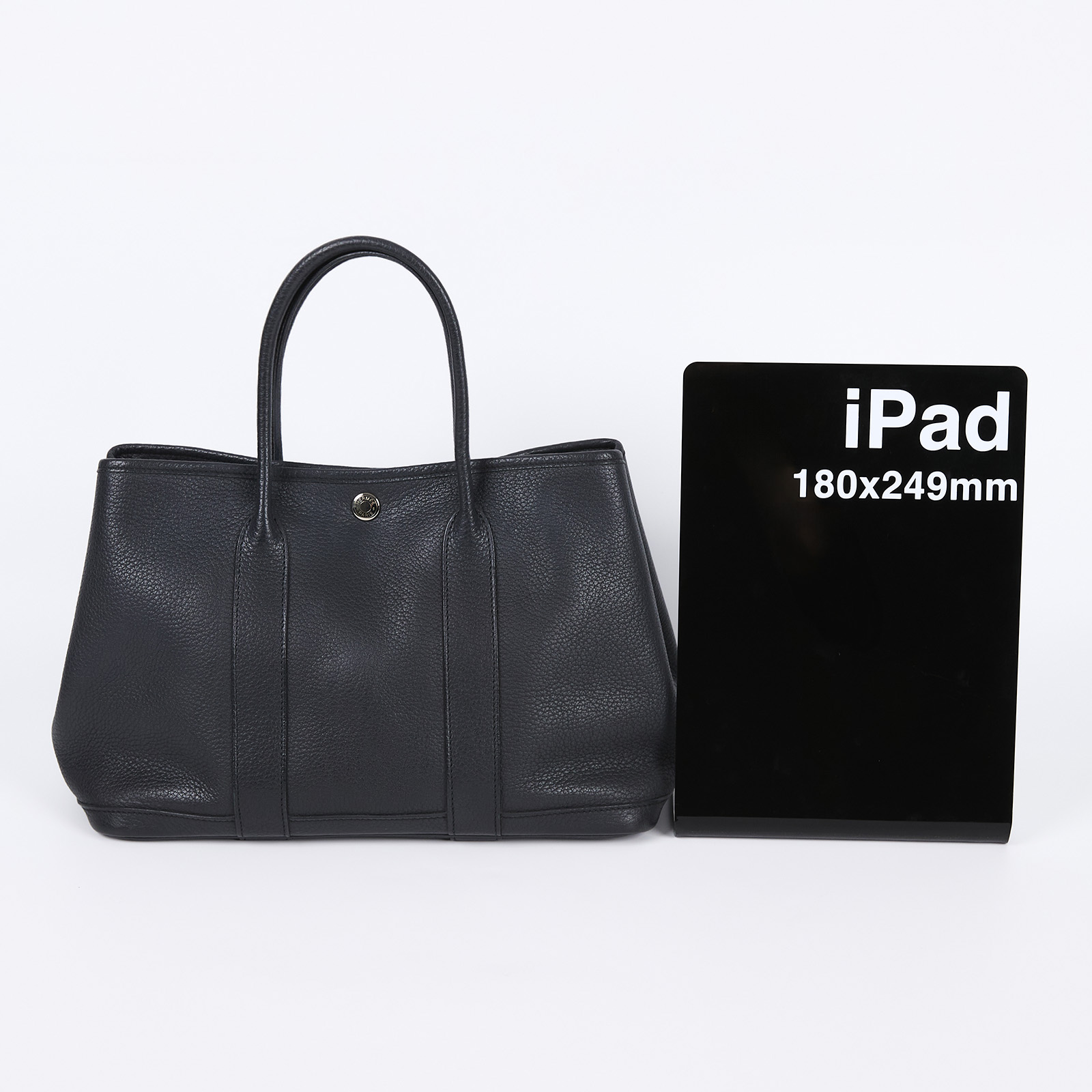 愛馬仕 Hermès Garden Party 花園派對包 30 GP30 VP口M 口M刻 黑GP 30 防塵袋