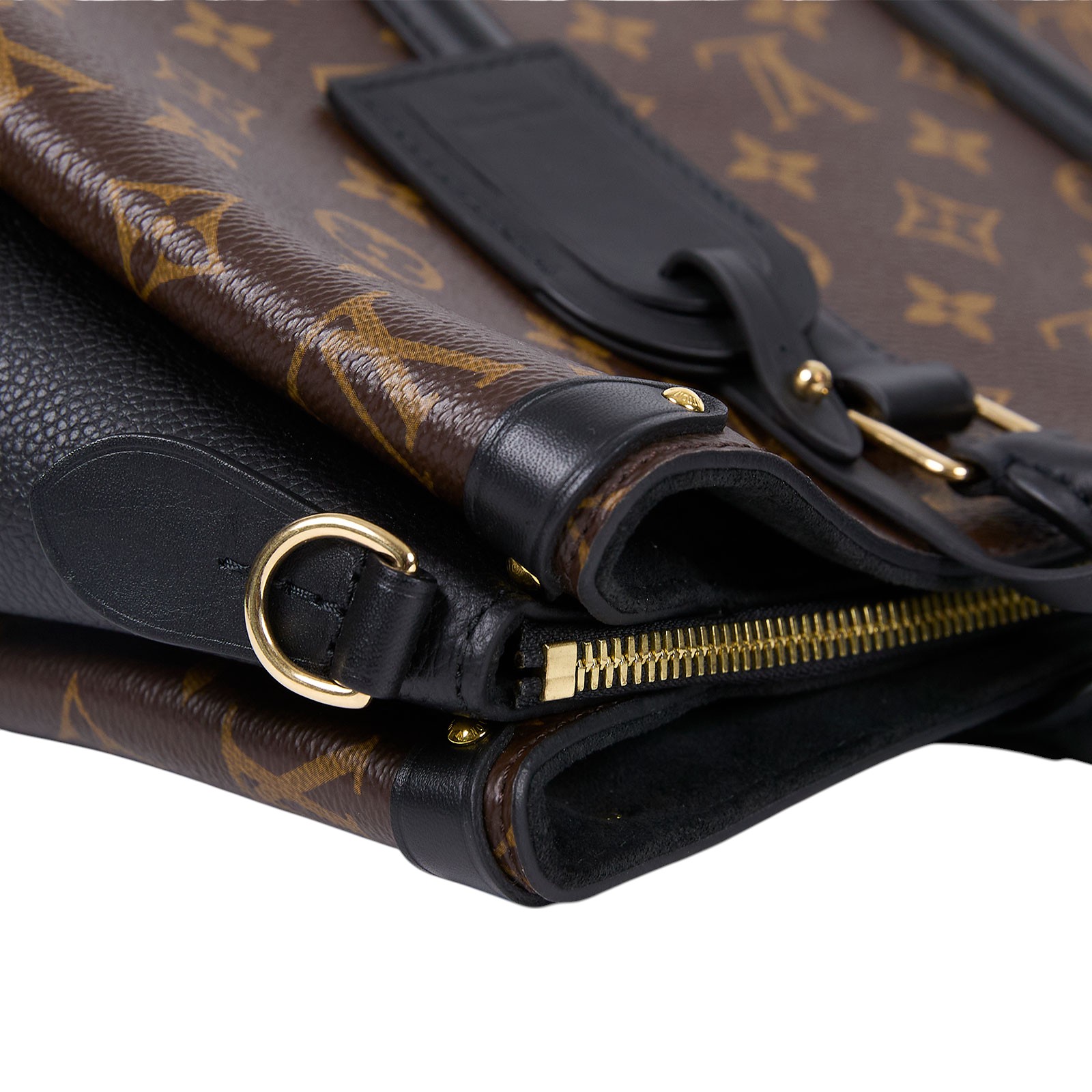 路易威登 LOUIS VUITTON Soufflot MM 手提包 M44817 晶片款  背帶/防塵袋/原廠盒子/購買證明正本/吊牌