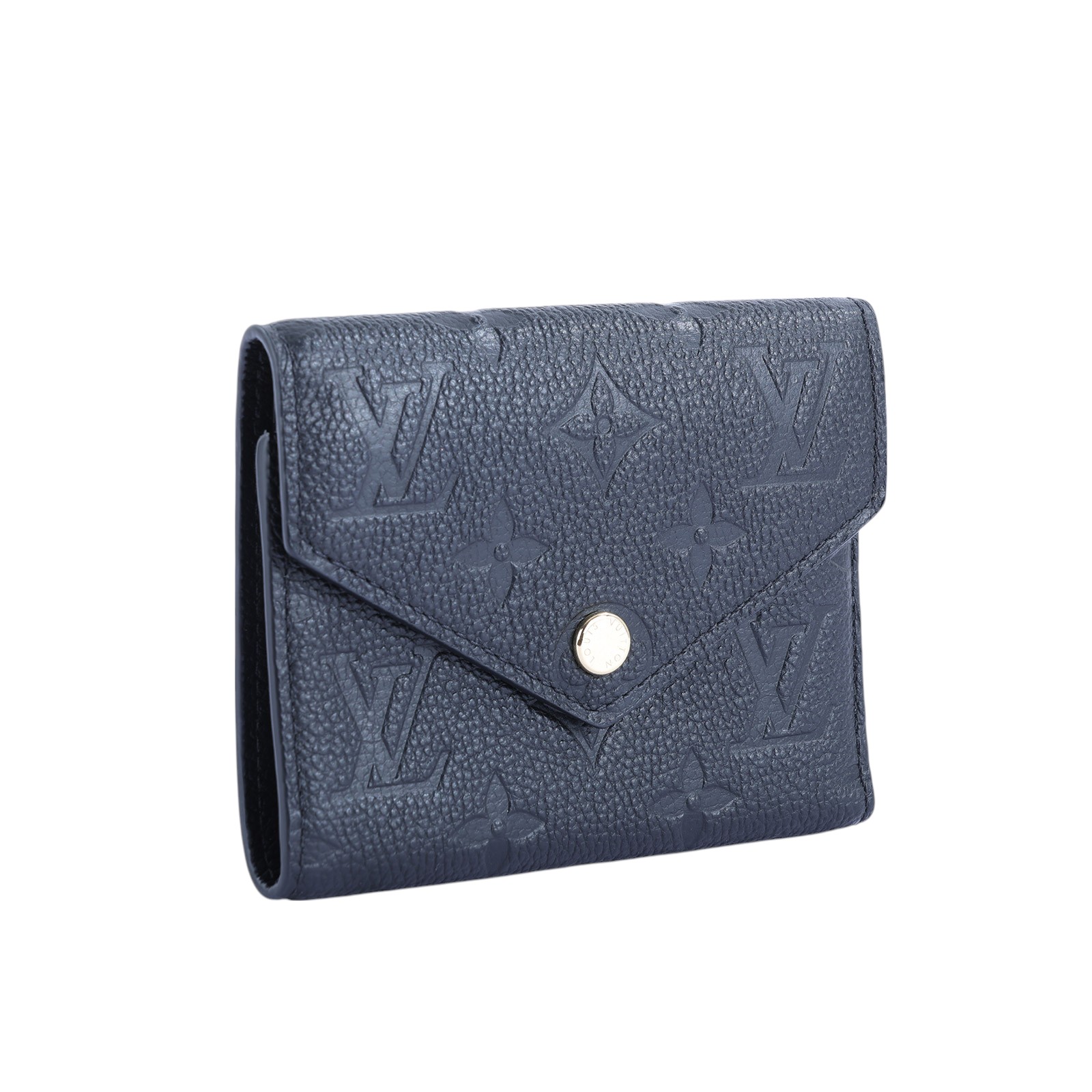 路易威登 LOUIS VUITTON Victorine 錢包 壓花牛皮 M64060 晶片款  防塵袋/原廠盒子/購買證明影本