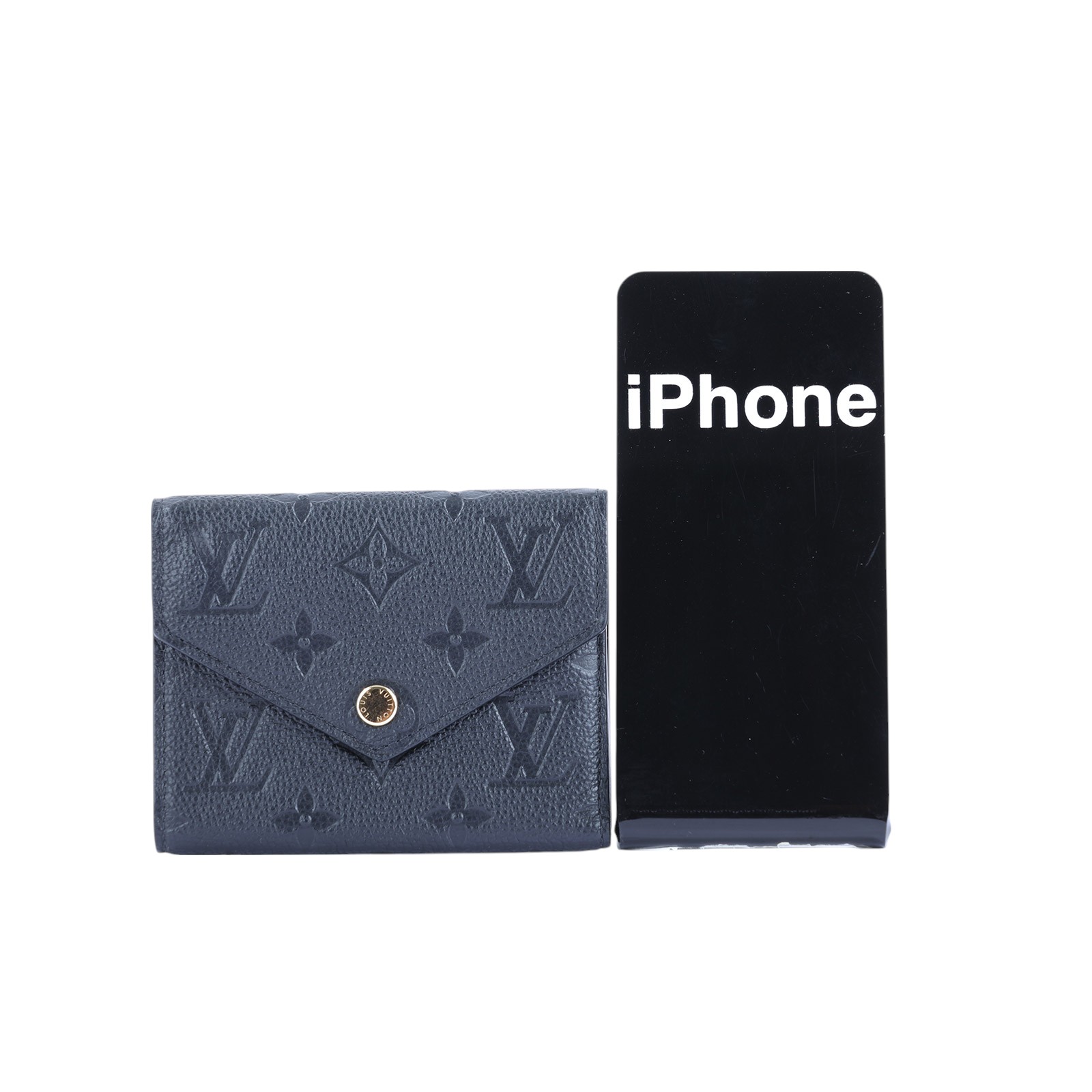 路易威登 LOUIS VUITTON Victorine 錢包 壓花牛皮 M64060 晶片款  防塵袋/原廠盒子/購買證明影本