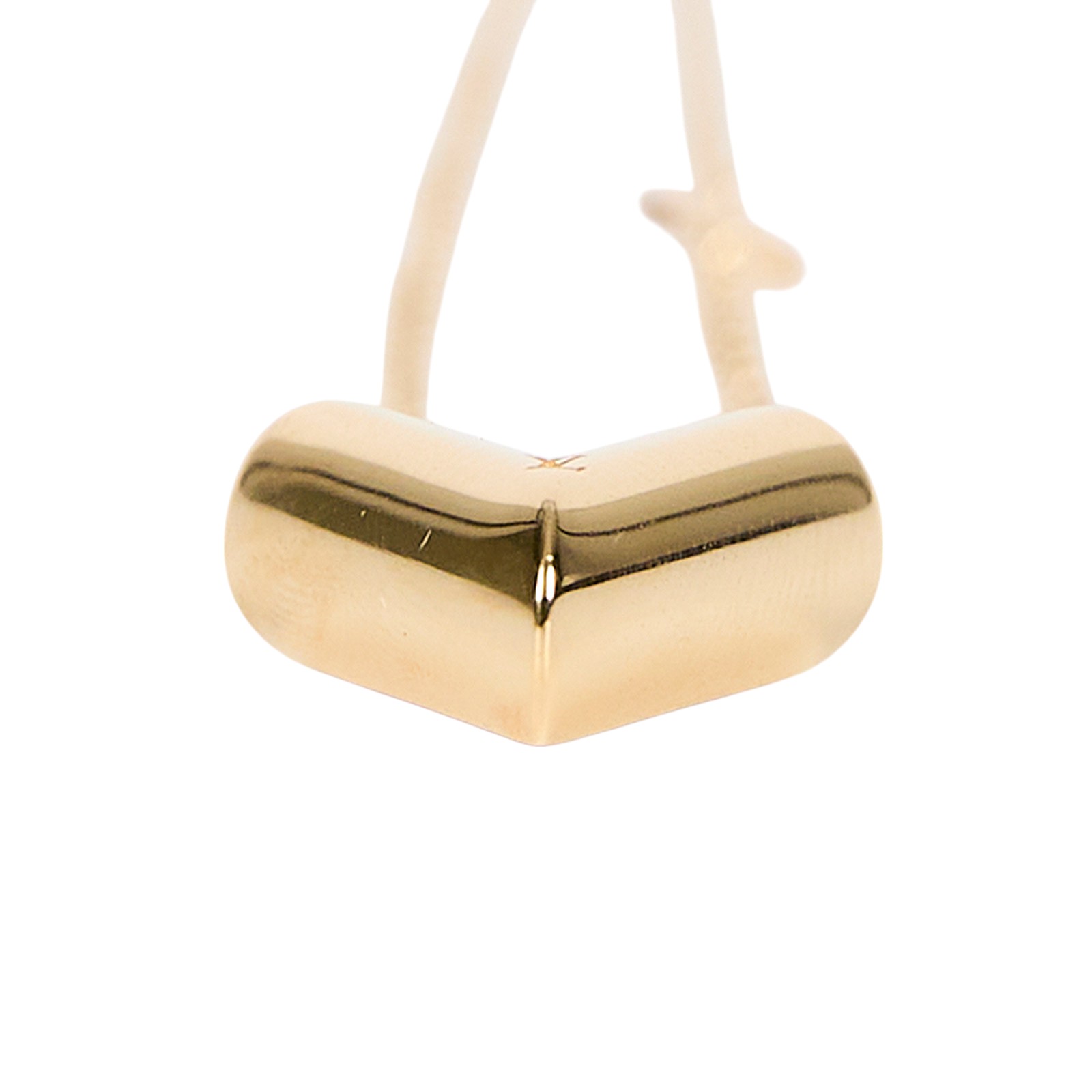 路易威登 LOUIS VUITTON Essential V 項鏈 M00857 金ESSENTIAL V項鍊 原廠盒子/防塵袋/購買證明正本