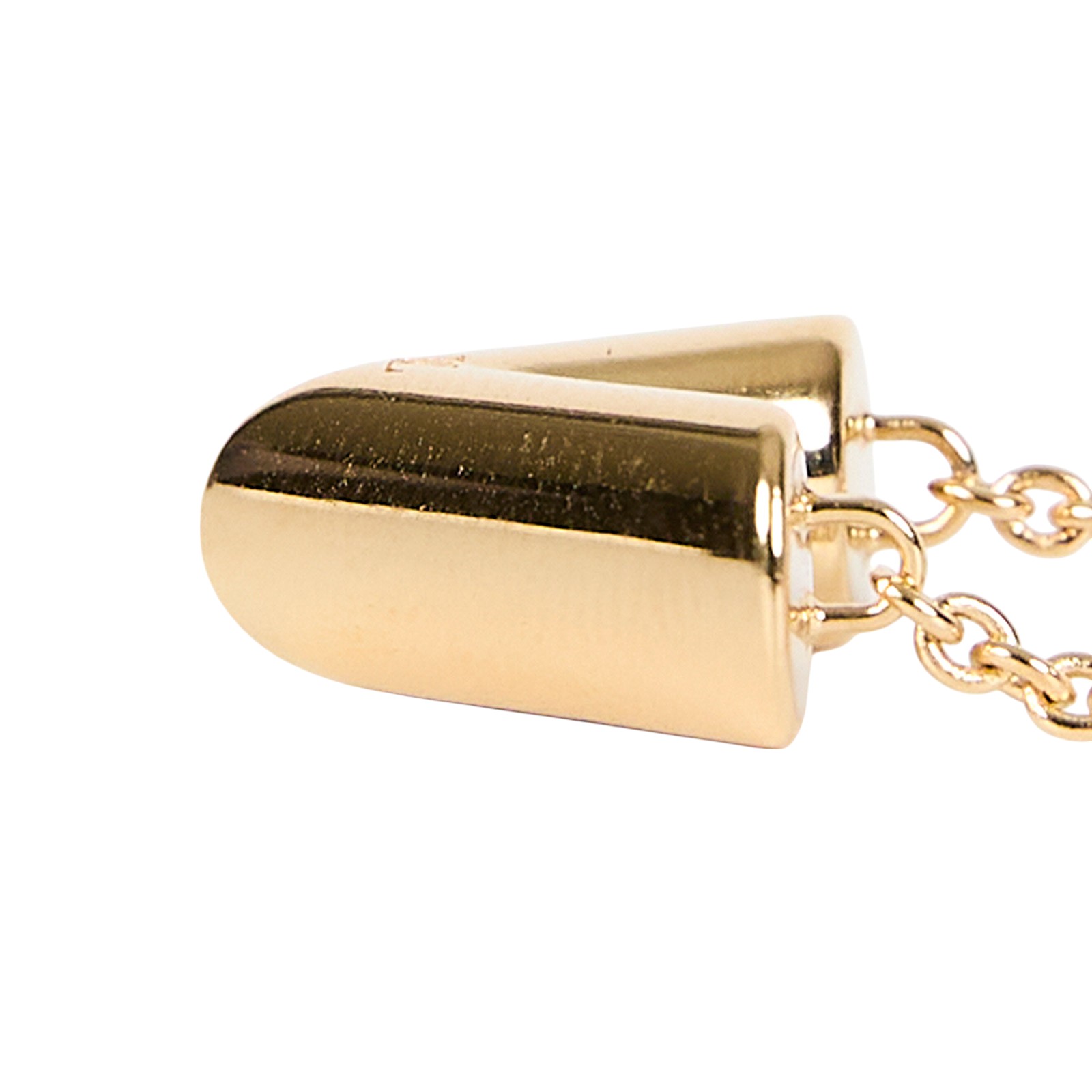 路易威登 LOUIS VUITTON Essential V 項鏈 M00857 金ESSENTIAL V項鍊 原廠盒子/防塵袋/購買證明正本