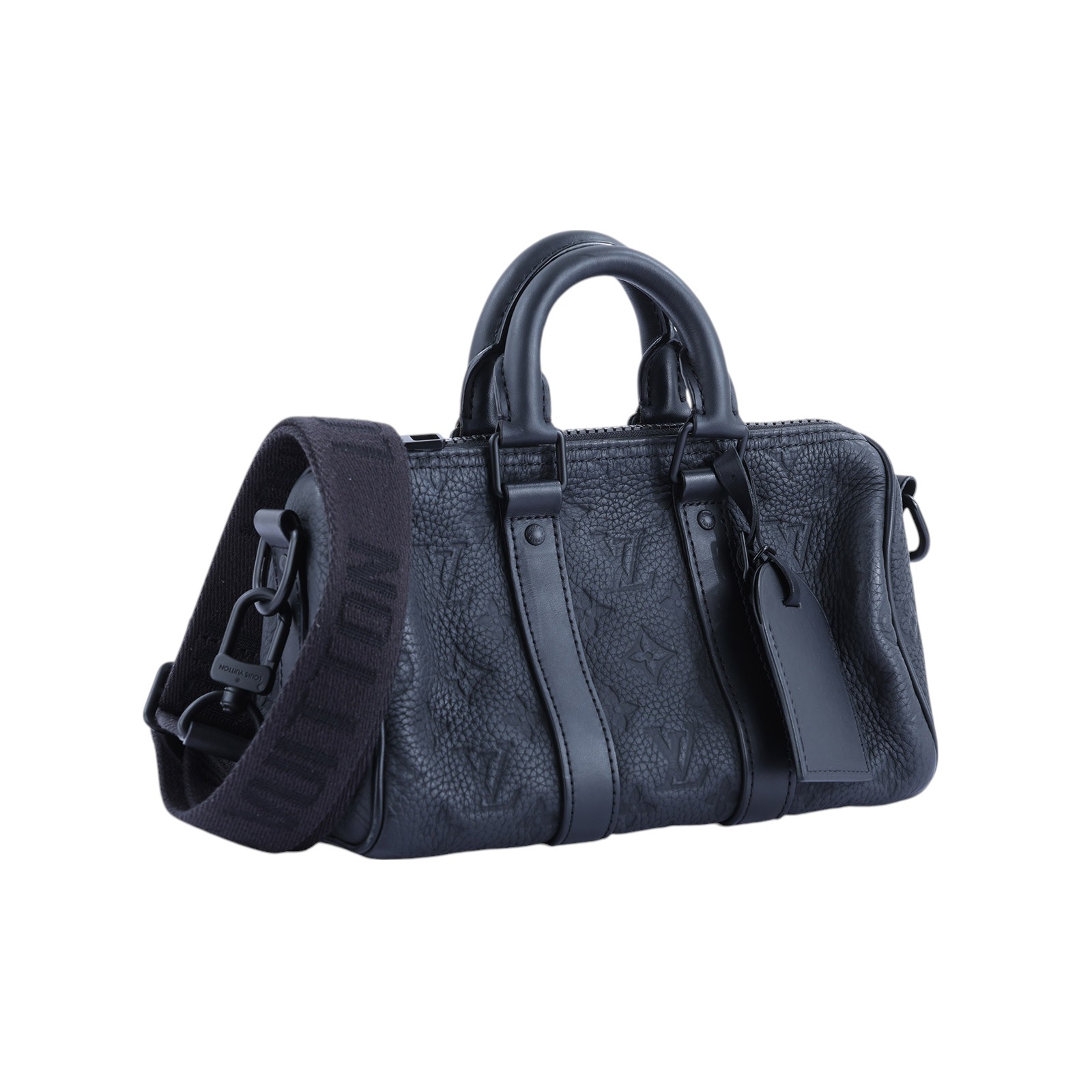路易威登 LOUIS VUITTON Keepall Bandoulière 25 經典壓紋牛皮 手提 肩背 波士頓包 M20900 晶片款  背帶