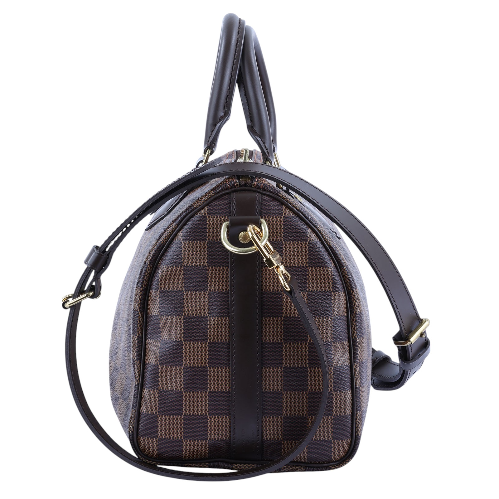 路易威登 LOUIS VUITTON Speedy Bandoulière 25  波士頓包 手提包 棕棋盤格 N40575  防塵袋/背帶/鎖組