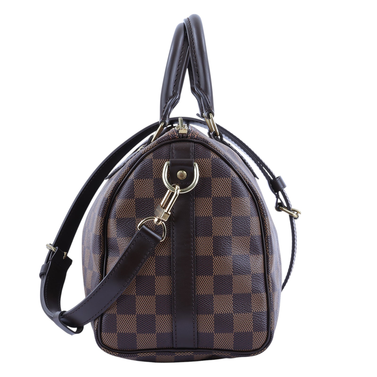 路易威登 LOUIS VUITTON Speedy Bandoulière 25  波士頓包 手提包 棕棋盤格 N40575  防塵袋/背帶/鎖組