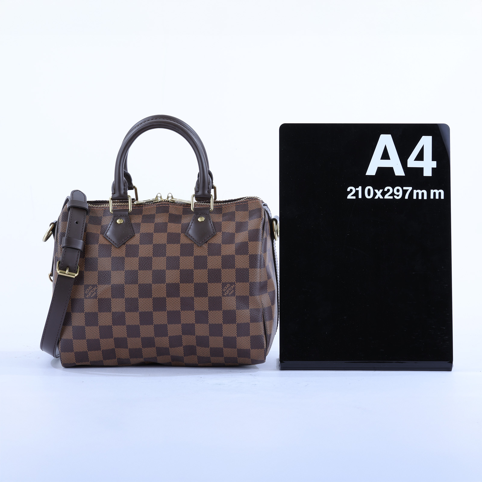 路易威登 LOUIS VUITTON Speedy Bandoulière 25  波士頓包 手提包 棕棋盤格 N40575  防塵袋/背帶/鎖組