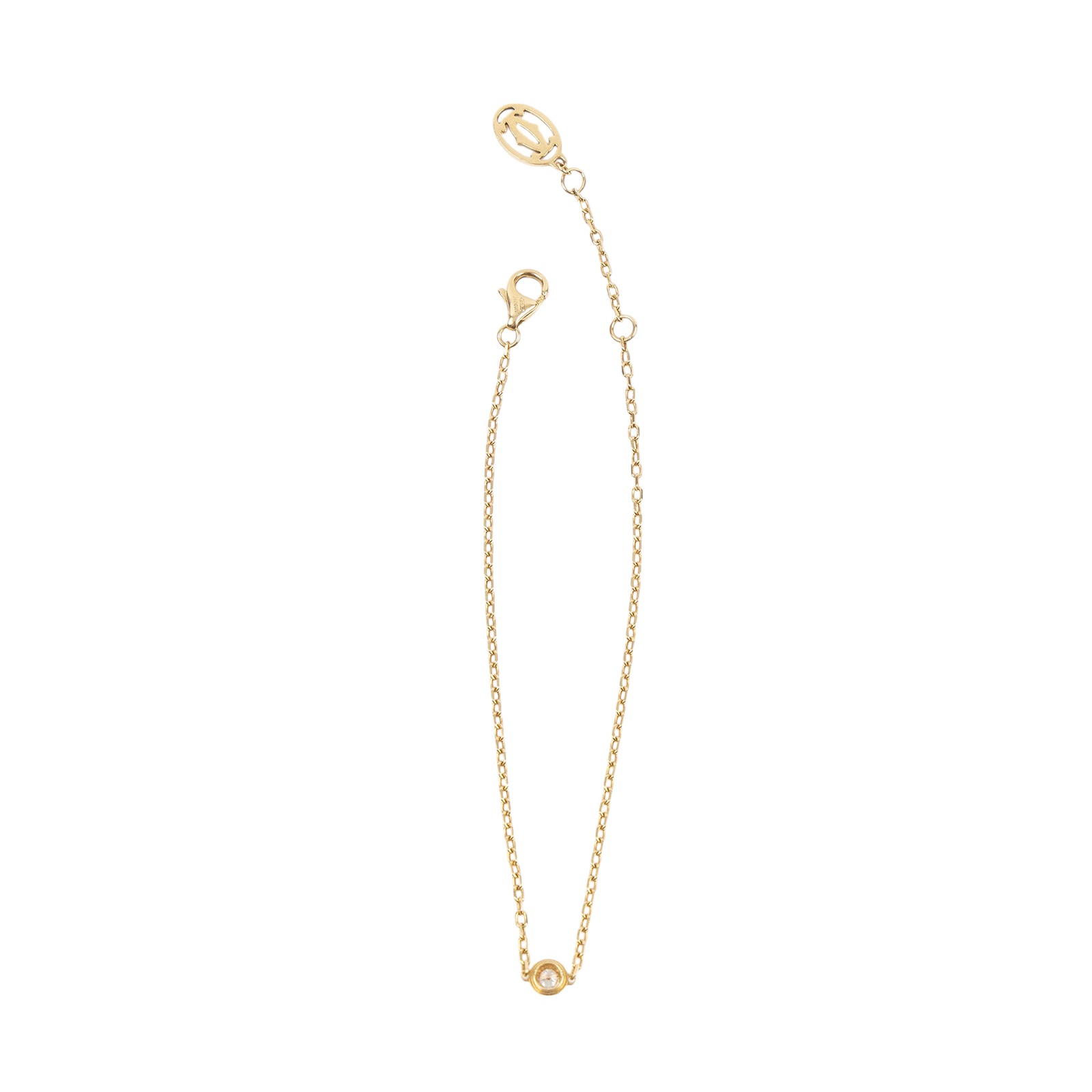 卡地亞 CARTIER Juste un Clou 手環 小型款 B6065814 YG 0.09ct D Amour 手鏈 原廠盒子/保書