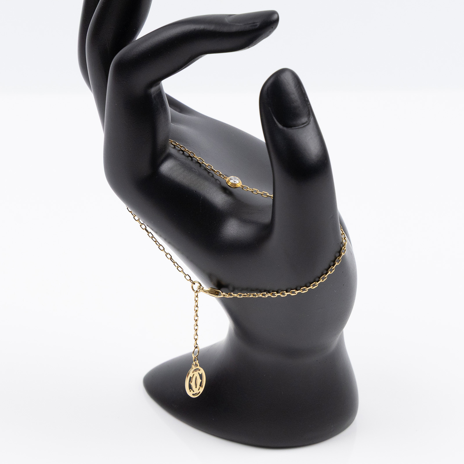 卡地亞 CARTIER Juste un Clou 手環 小型款 B6065814 YG 0.09ct D Amour 手鏈 原廠盒子/保書